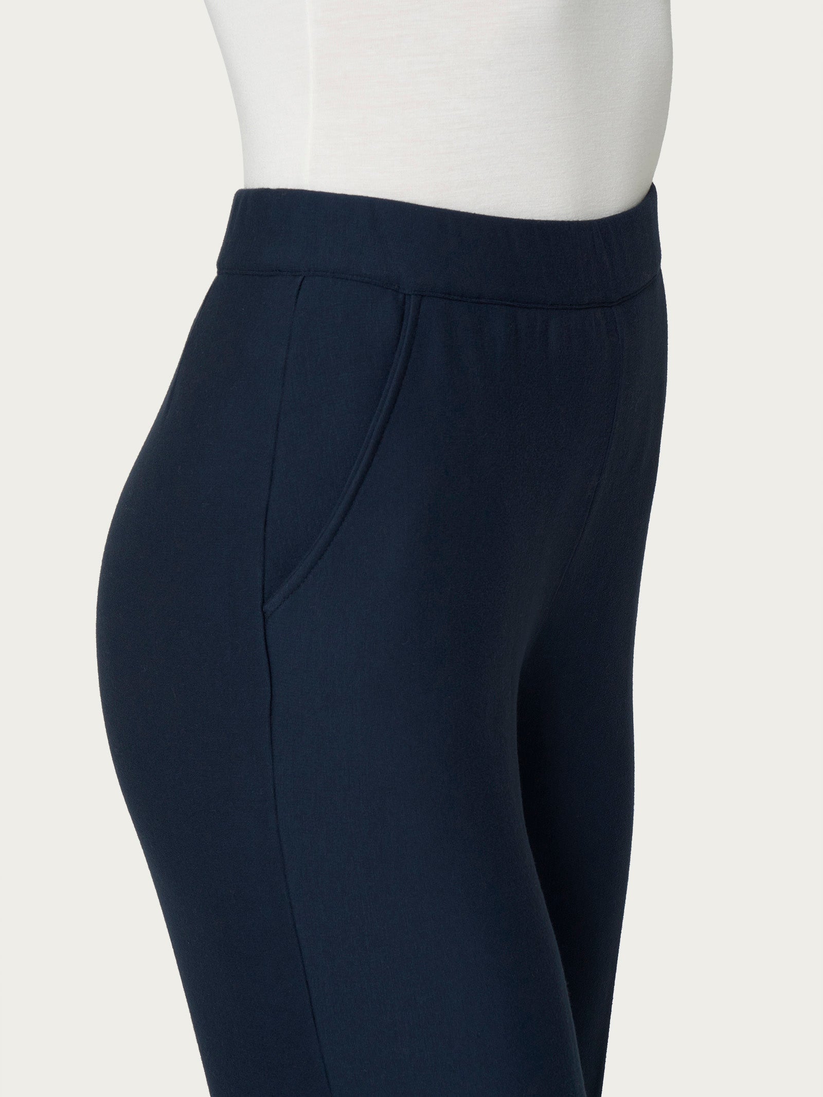 Ragno Eco Techno Fleece Pantalone Chino Bleu felpato
