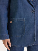 Ragno Super Denim blazer Deconstructed Over jeans