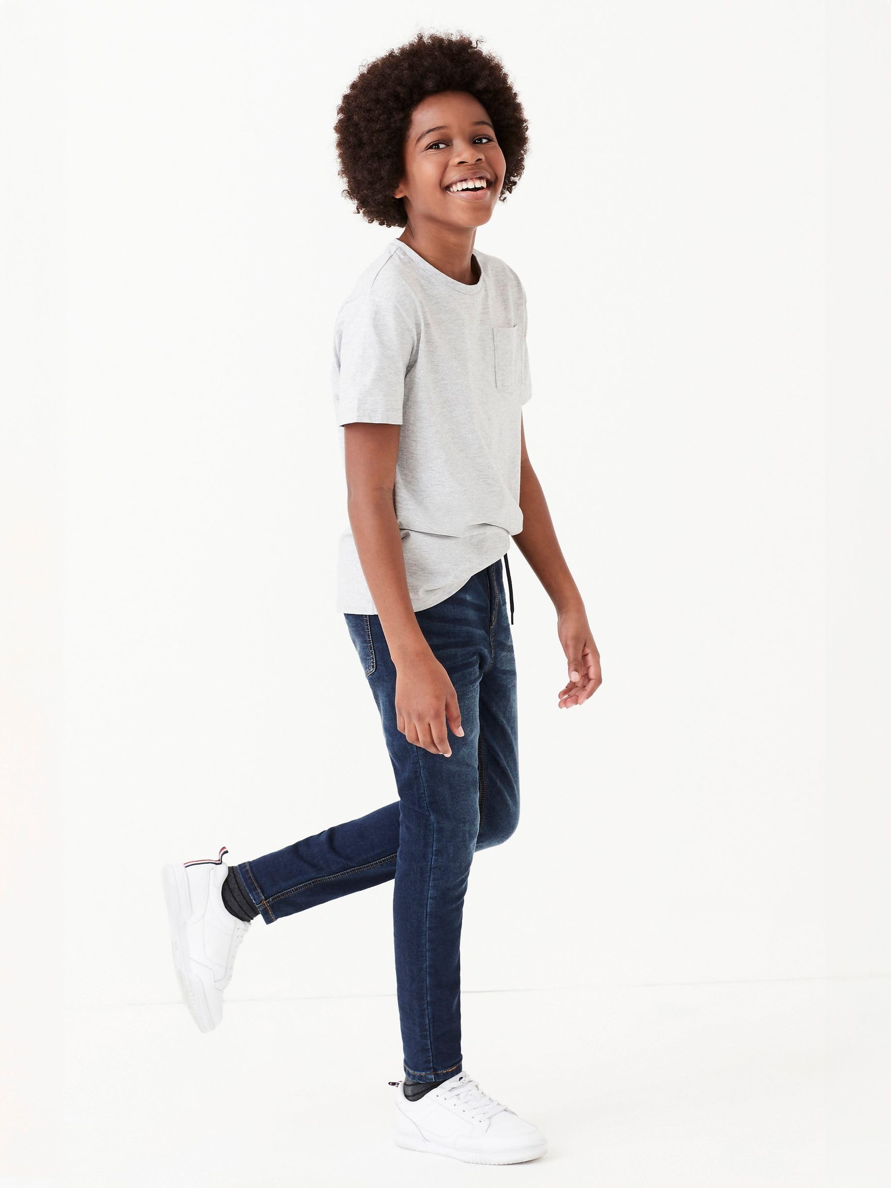 Next Jeans Skinny Ragazzo Elasticizzati elastico in vita