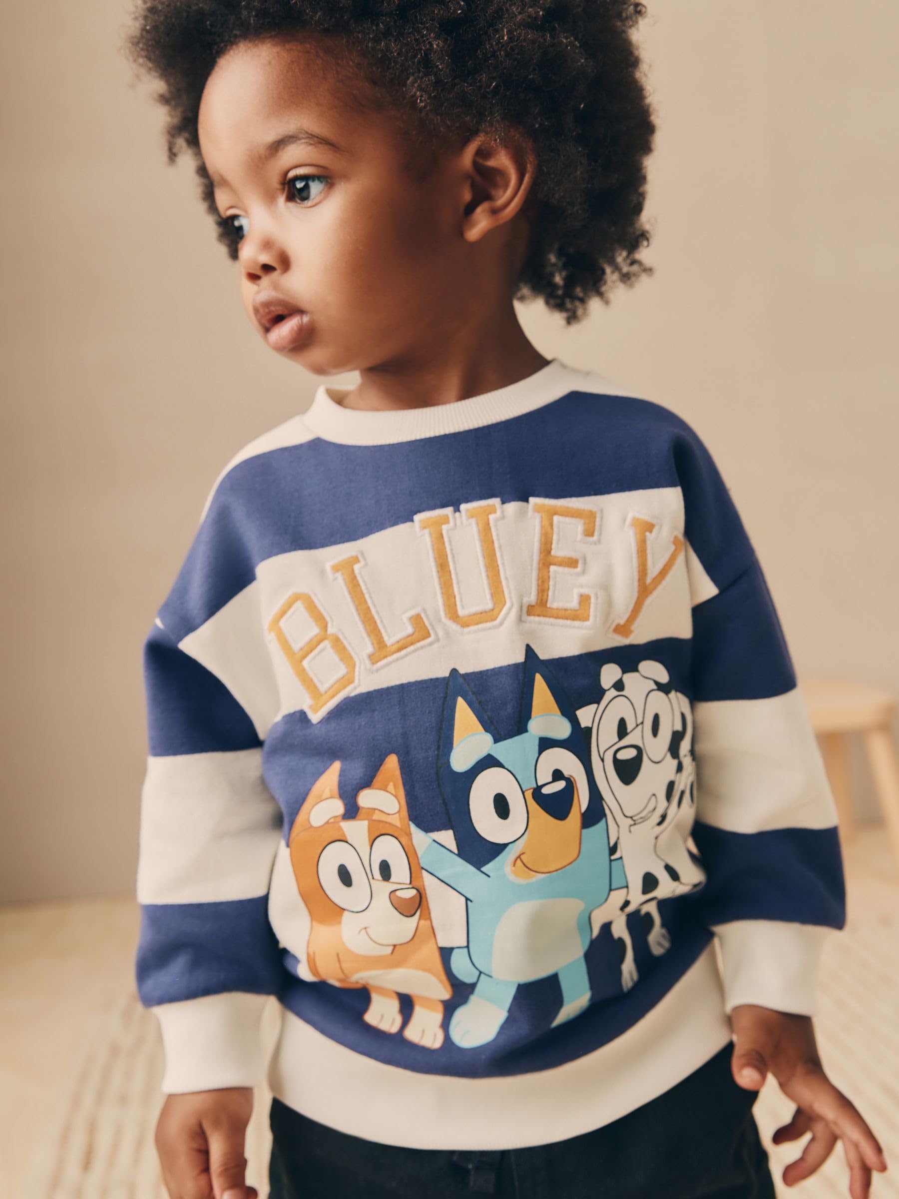 Geo Next Bluey Felpa Girocollo Cotone 116-122 Bimbo