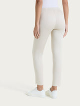 Ragno Satin Power pinocchietto donna Champignon skinny spacco