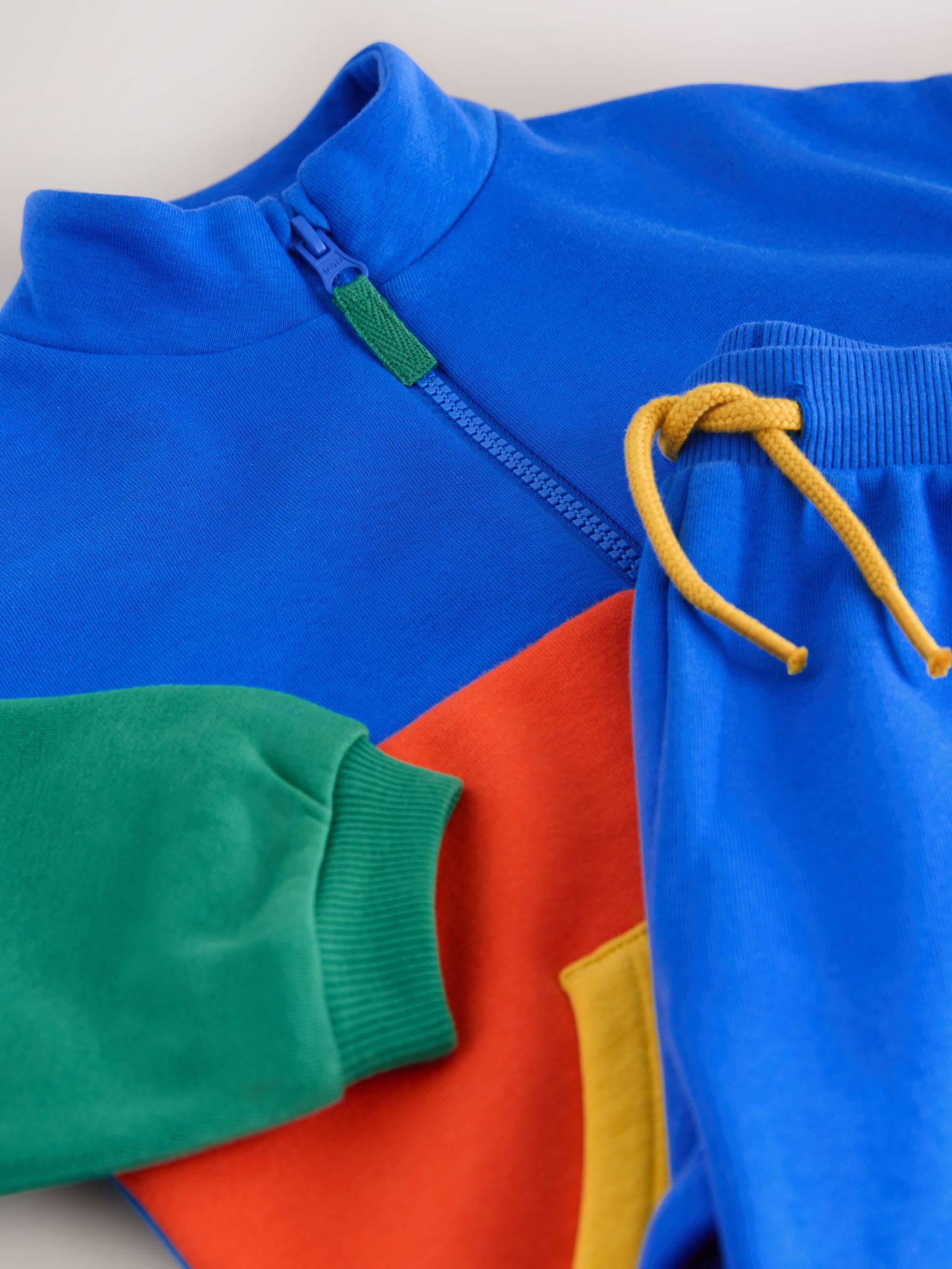 NEXT Zip Jogging Completo Bimbo 92-98 Vestibilità Comoda