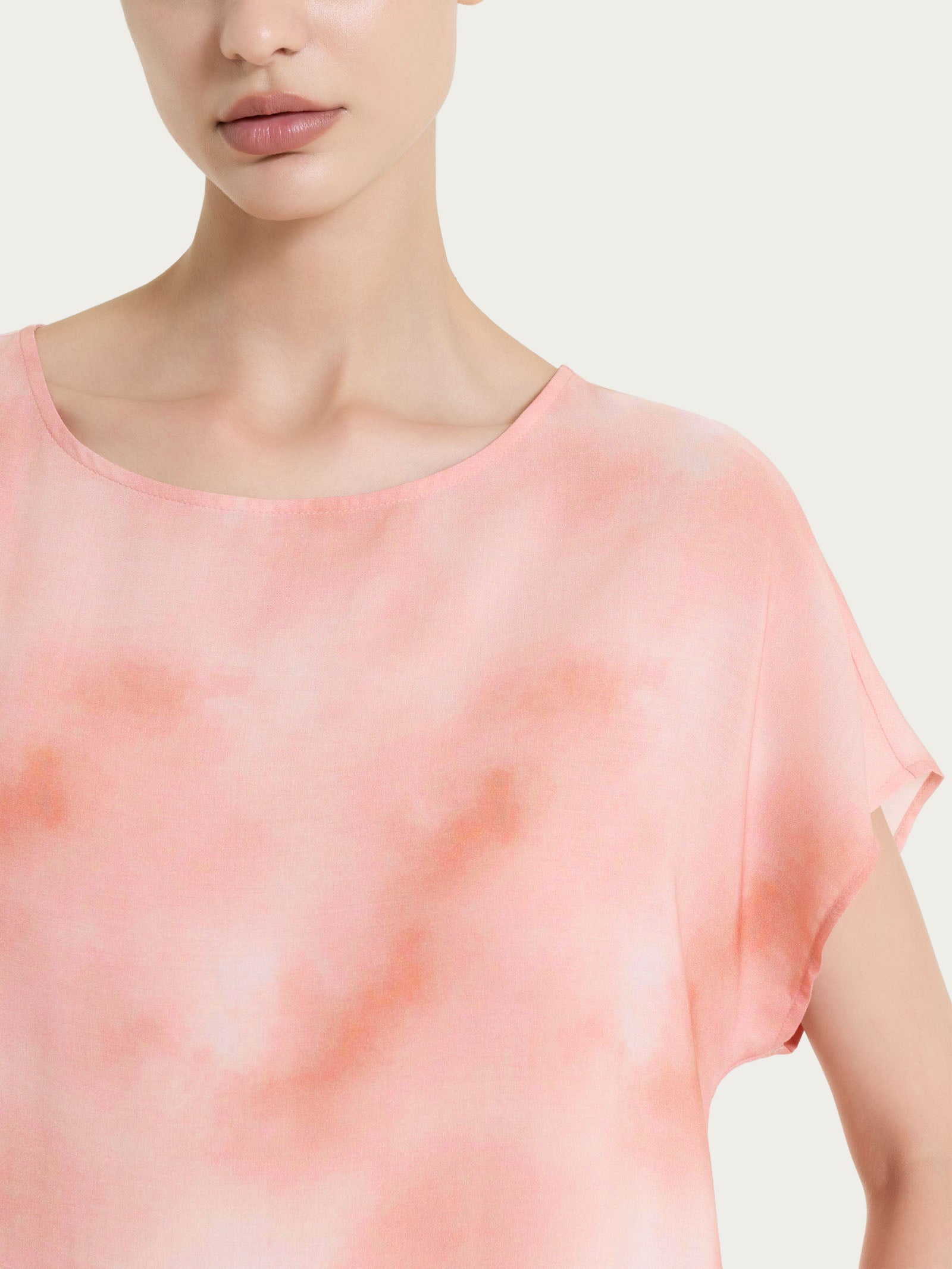 Ragno EcoSeta Blusa Cameo Rose Manica Corta