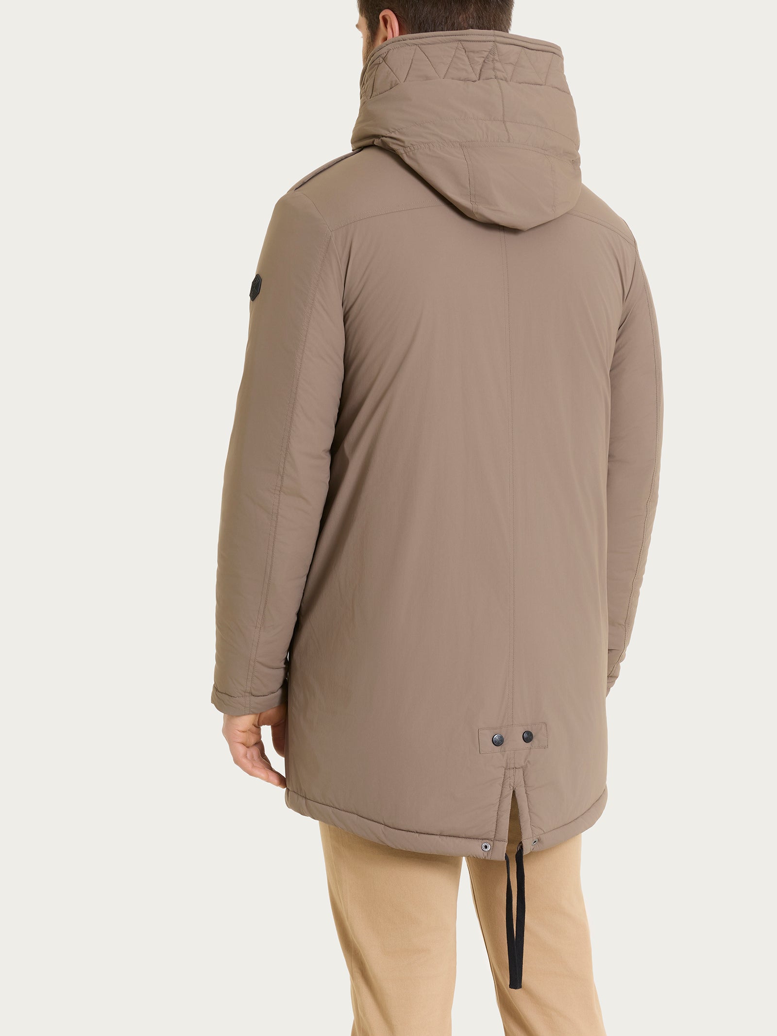 Ragno Anorak piumerino fango imbottito lana