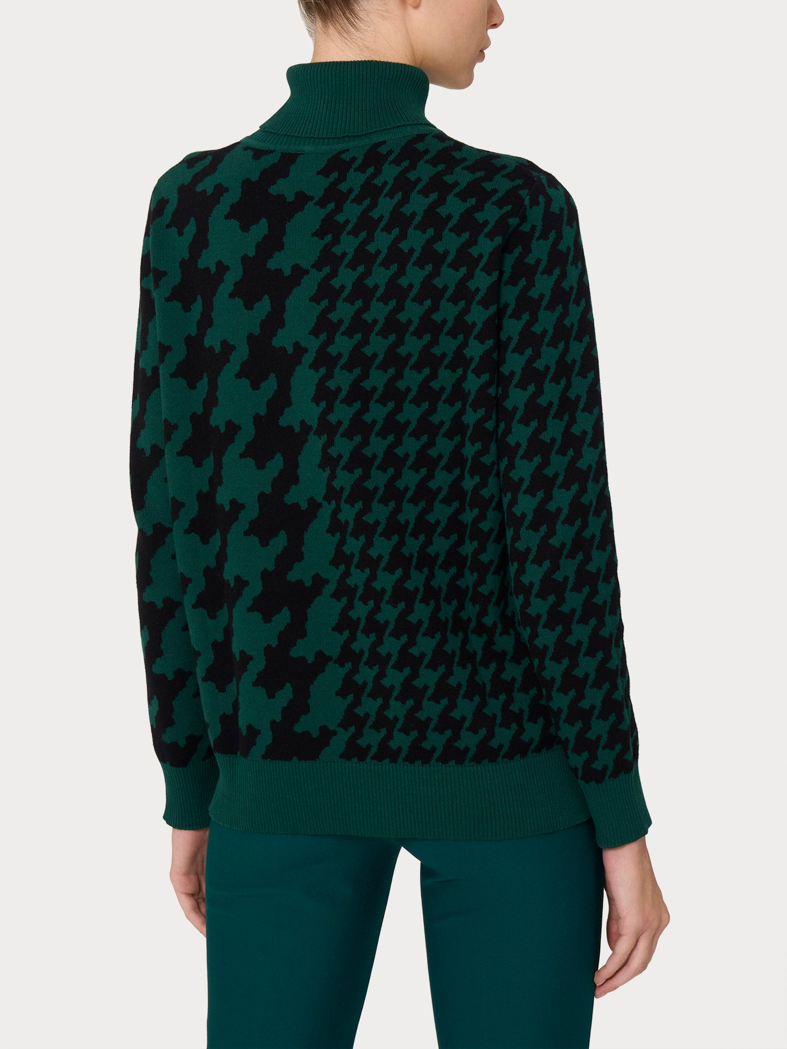 Ragno Winter Cotton Dolcevita Pied de Poule Rain Forest