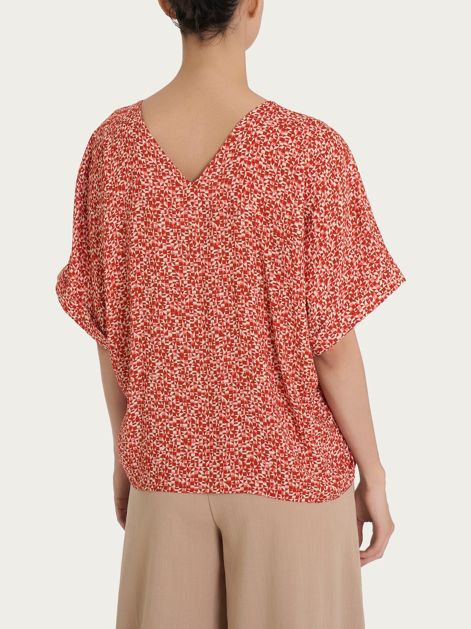 Ragno EcoSeta blusa kimono fantasia Dubarry