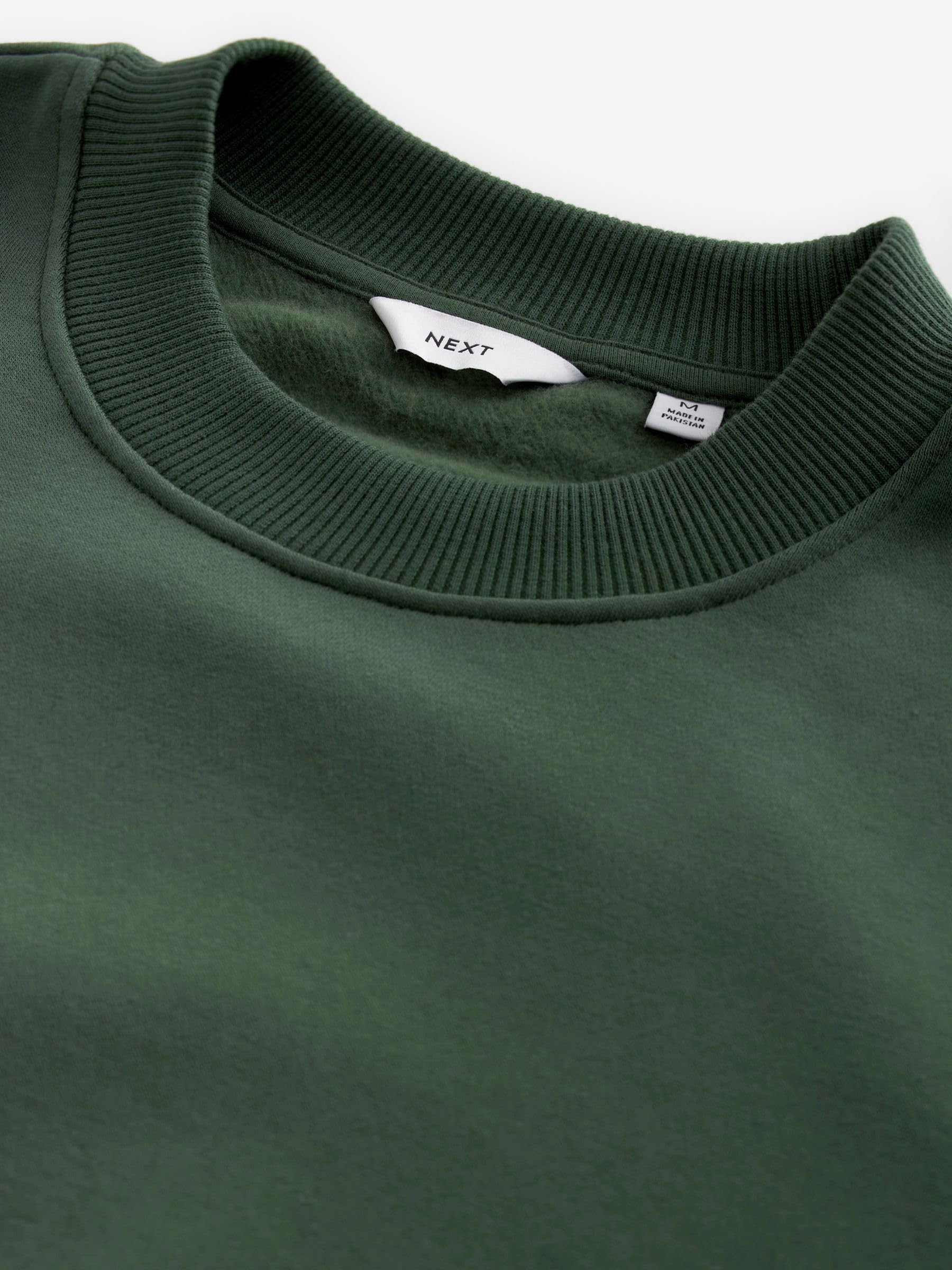 Next felpa girocollo uomo jersey cotone spazzolato