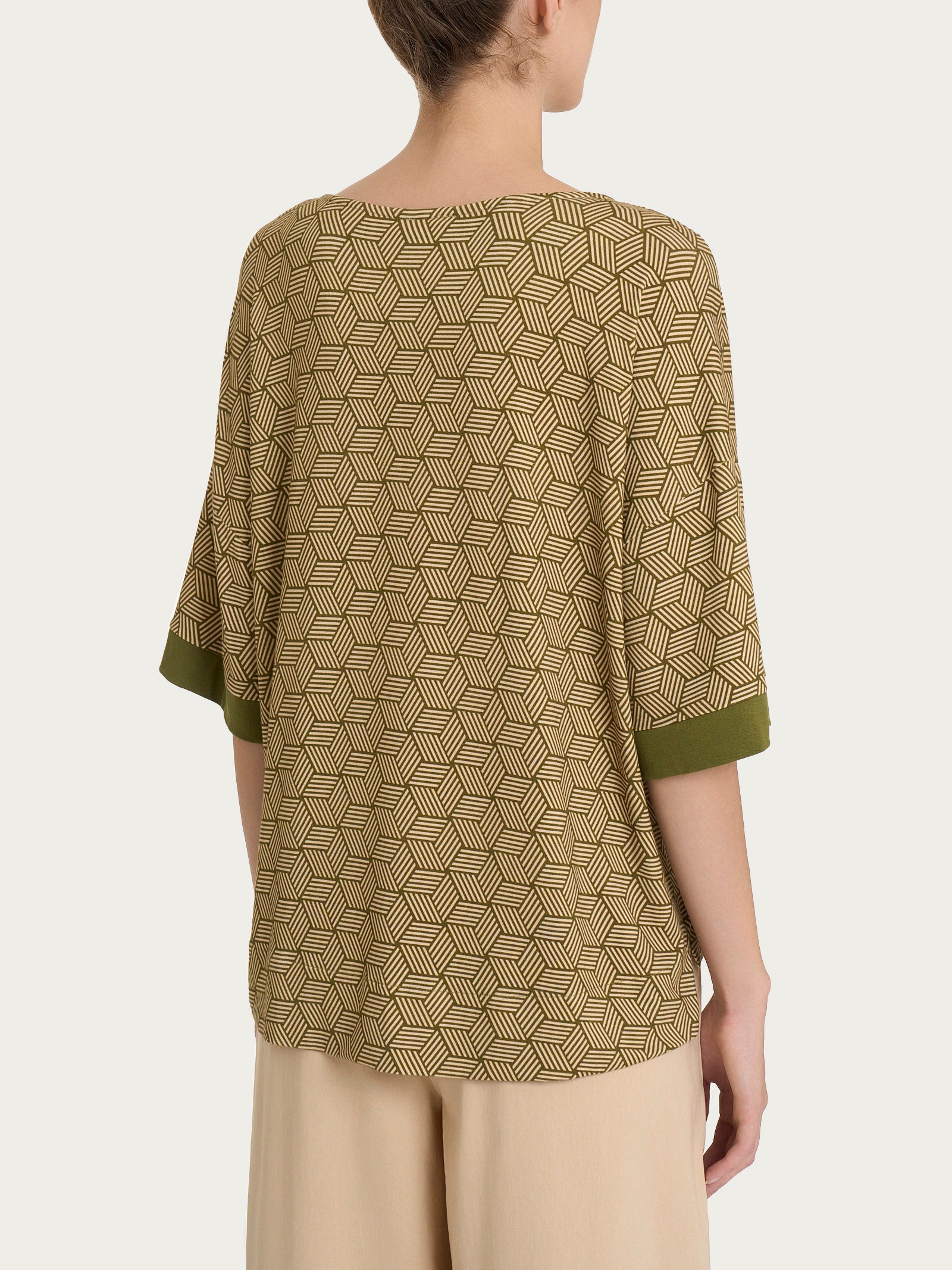 Ragno Viscosa Summer maglietta cubi verde Fant Sphagnum