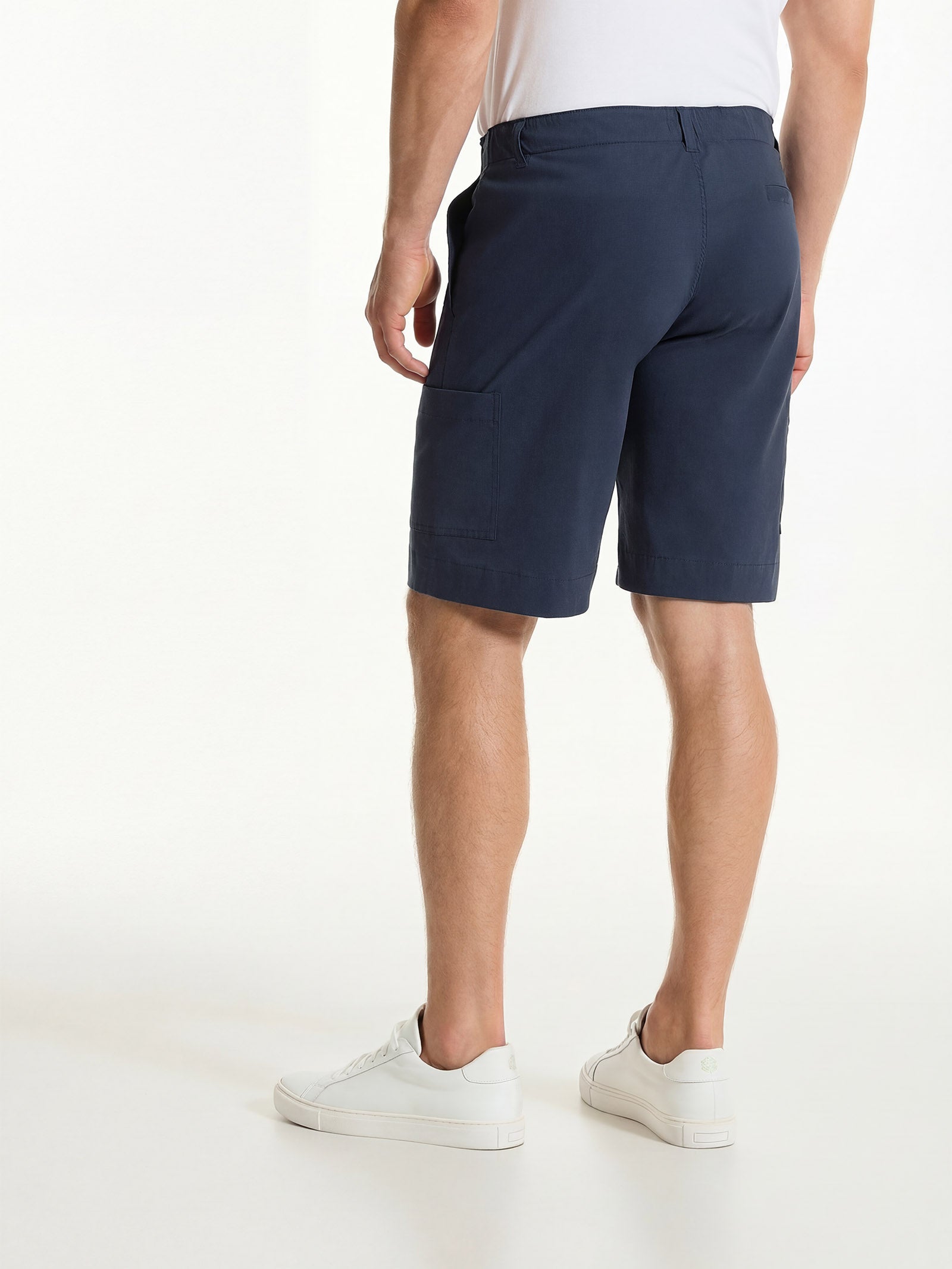 Ragno Super Fresh Bermuda cargo bleu cotone elasticizzato