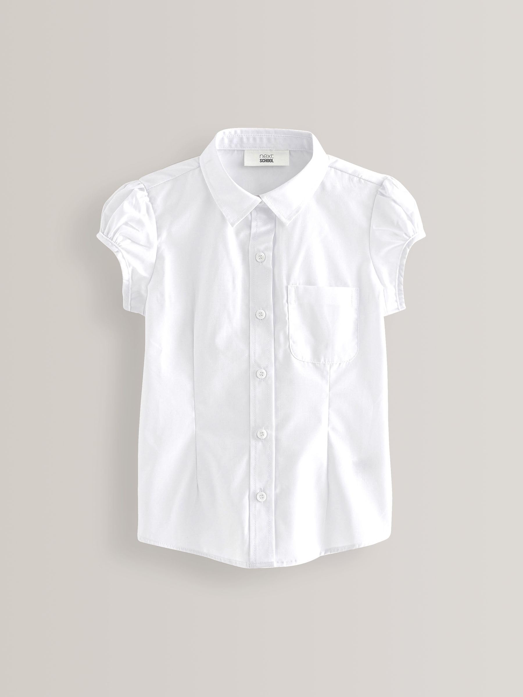 Next camicia scuola bambina manica palloncino 6 anni 5 pezzi