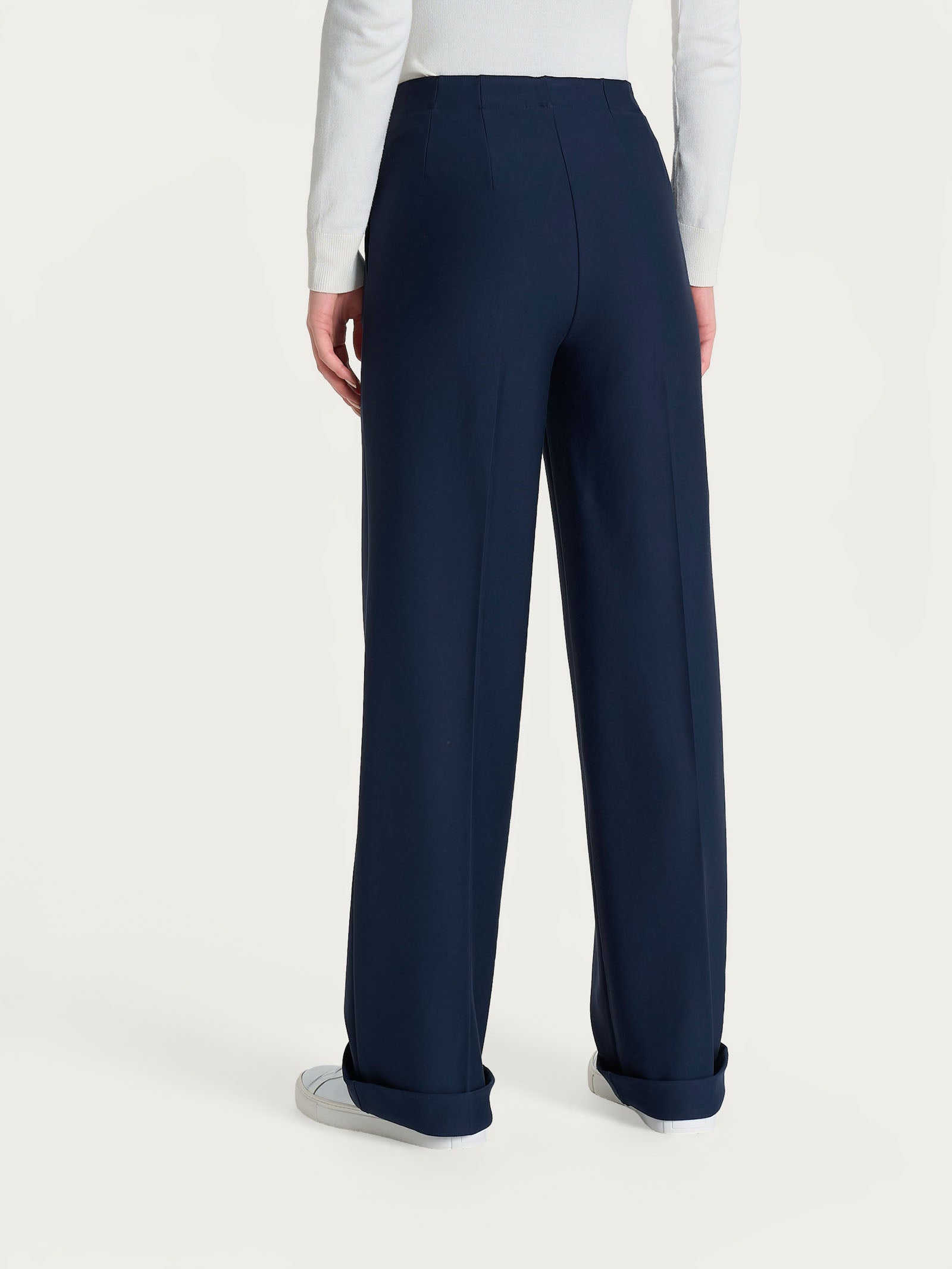 Ragno Compact pantalone ampio tasche Persia punto Milano