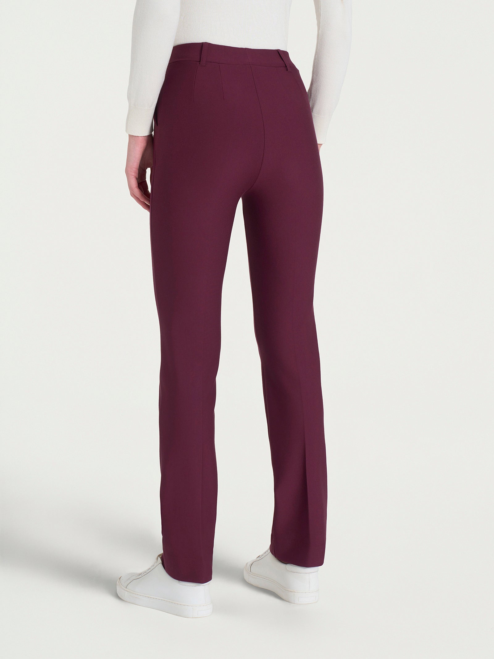 Ragno Compact pantalone dritto donna Fig elasticizzato