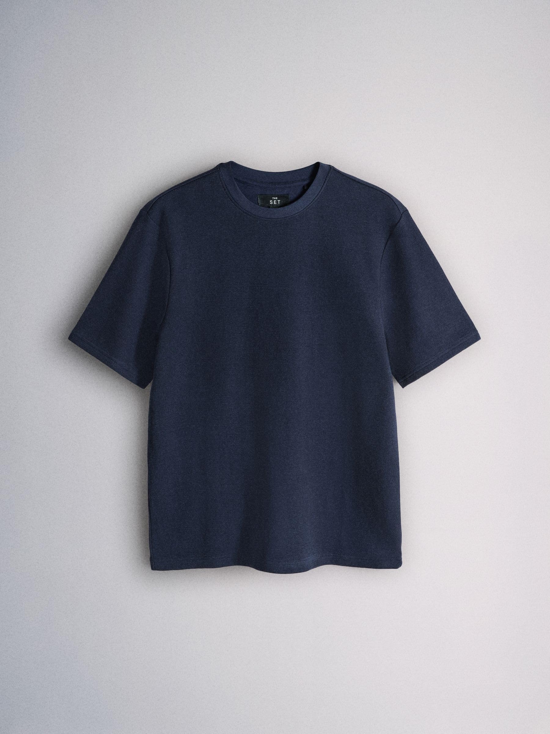 Geo Next The Set T-shirt girocollo uomo 3 pezzi cotone testurizzato
