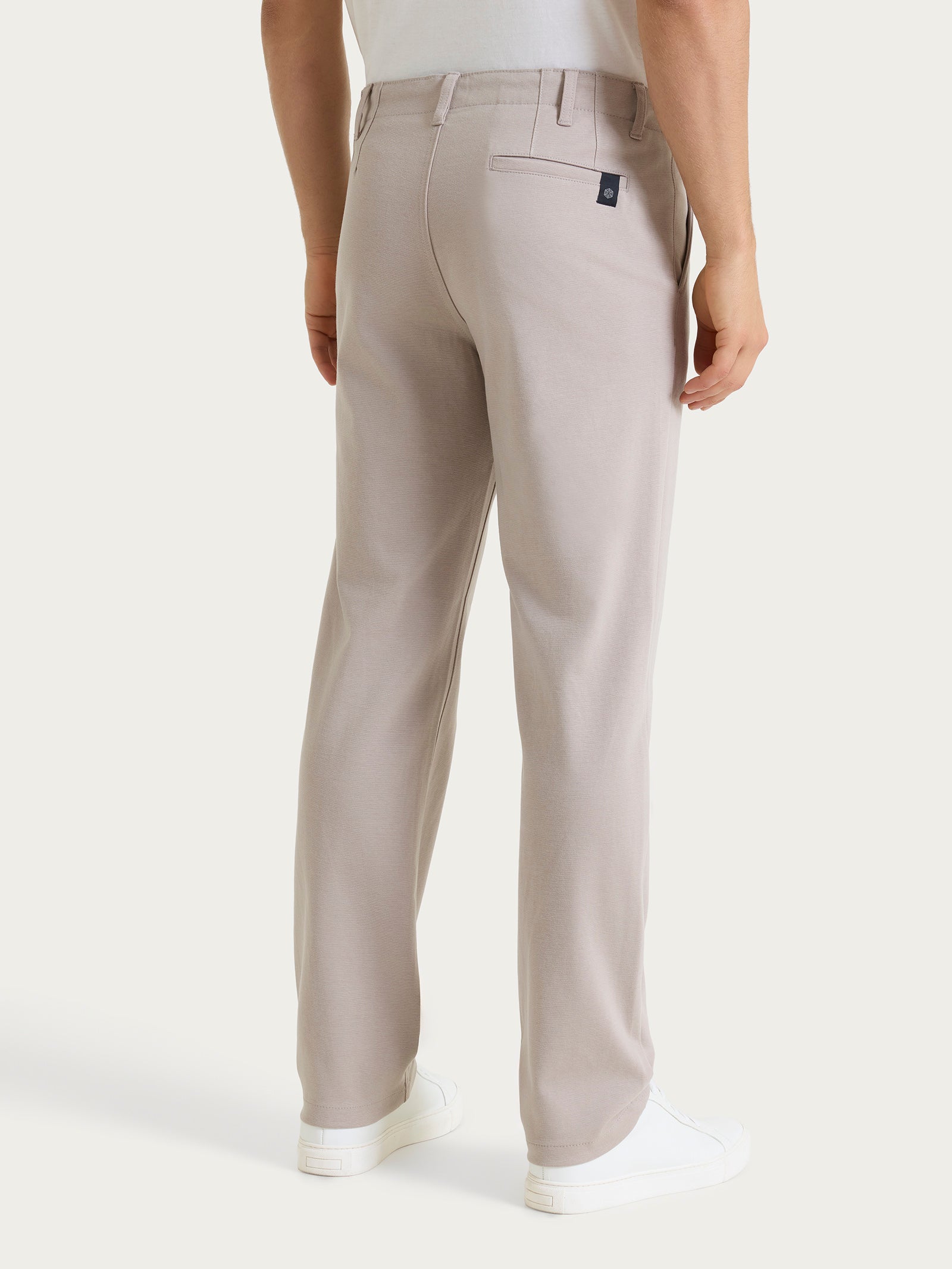 Ragno Cotton Compact The Chino Pantalone String con Tasche