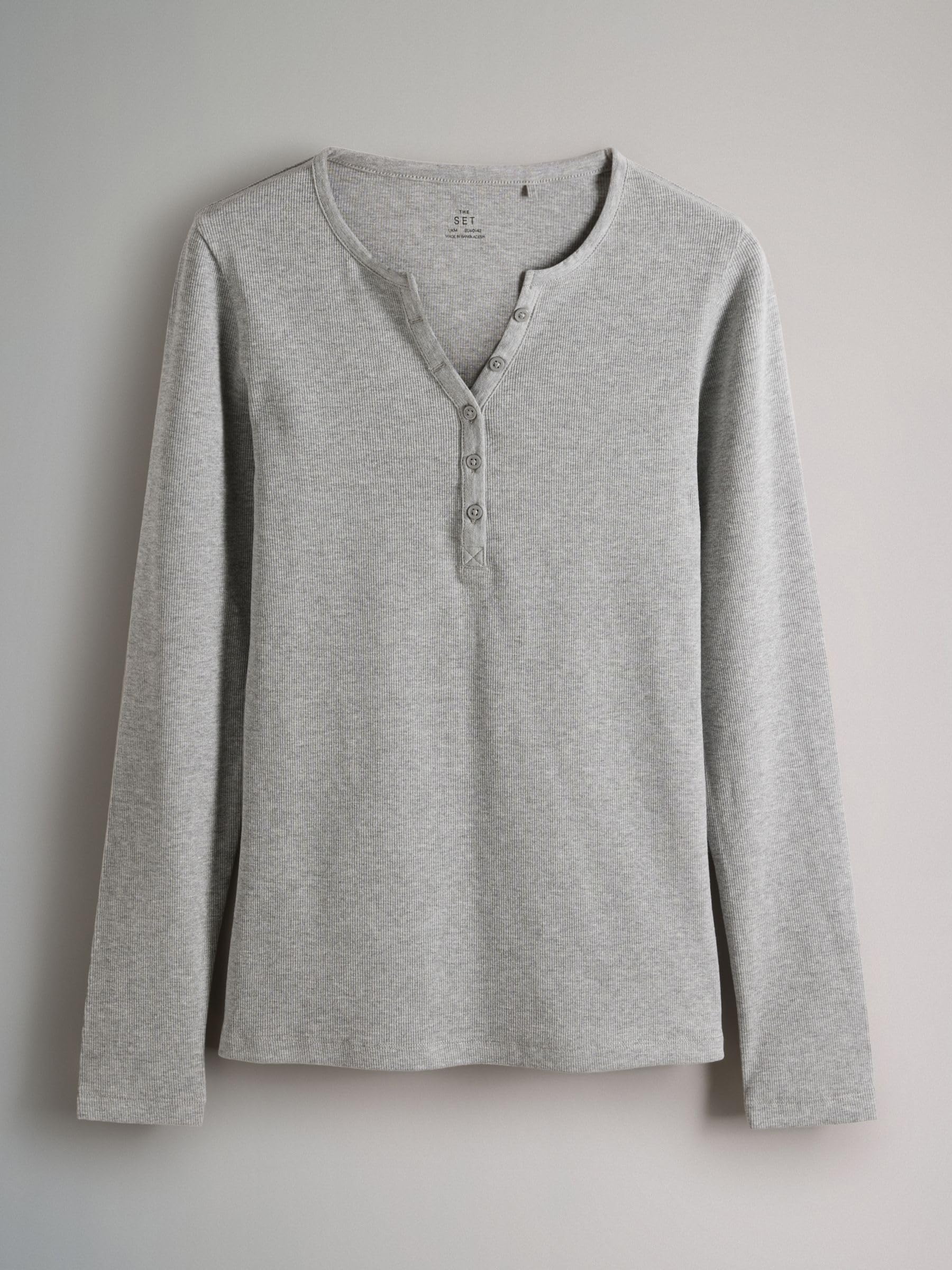 Geo Next The Set Maglia Serafino Donna 4 Pezzi Maniche Lunghe