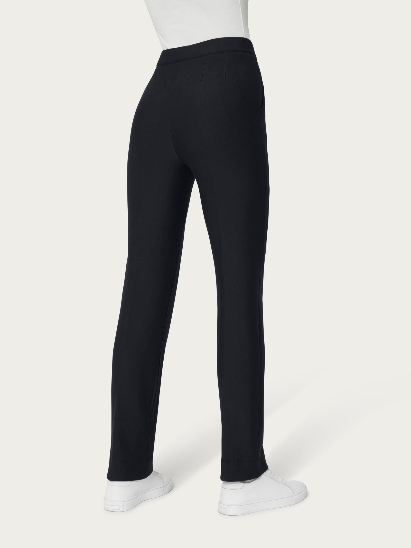 Ragno Eco Techno Fleece pantalone dritto Nero con tasche