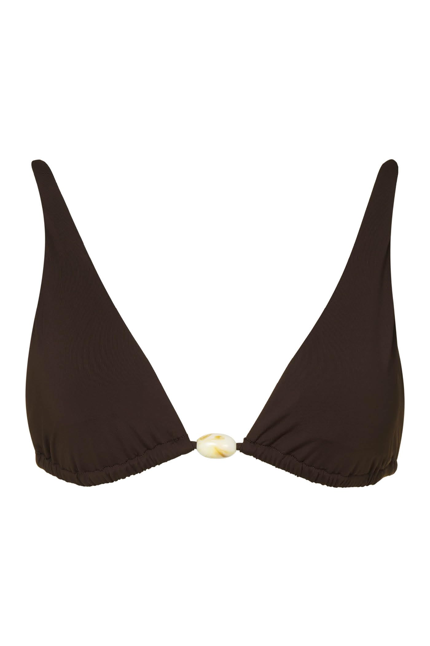 Goldenpoint Cocoa top bikini triangolo scorrevole senza imbottitura