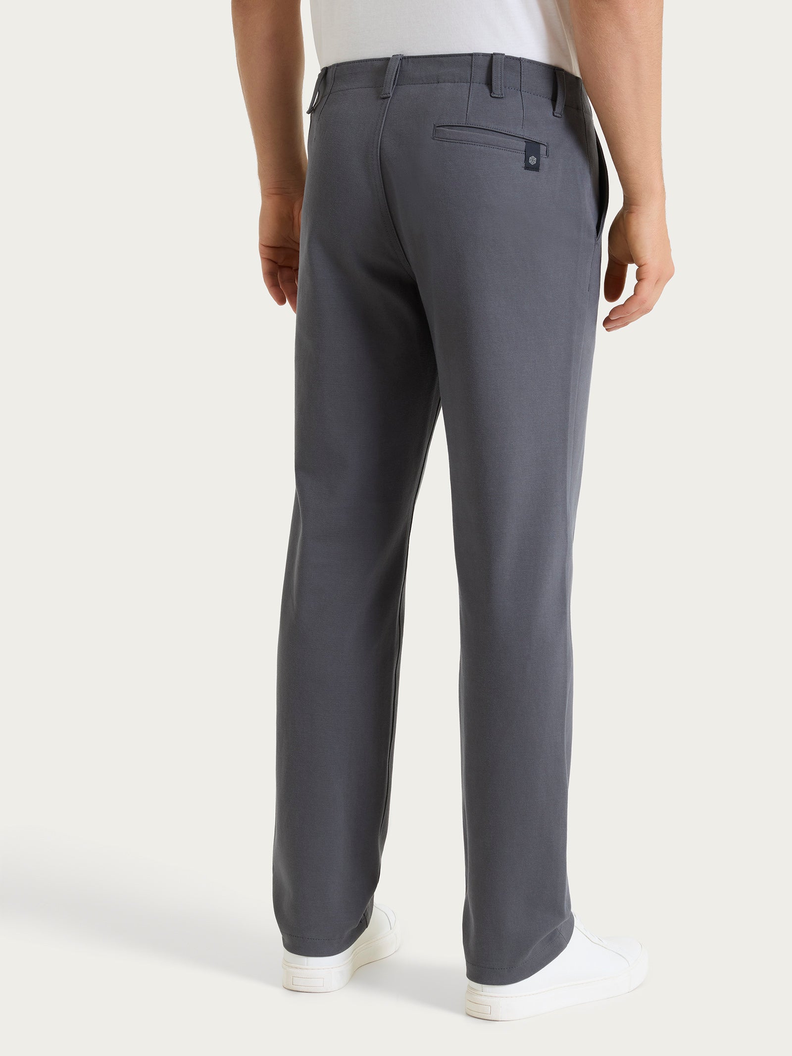 Ragno Cotton Compact The Chino pantalone uomo Dark Shadow