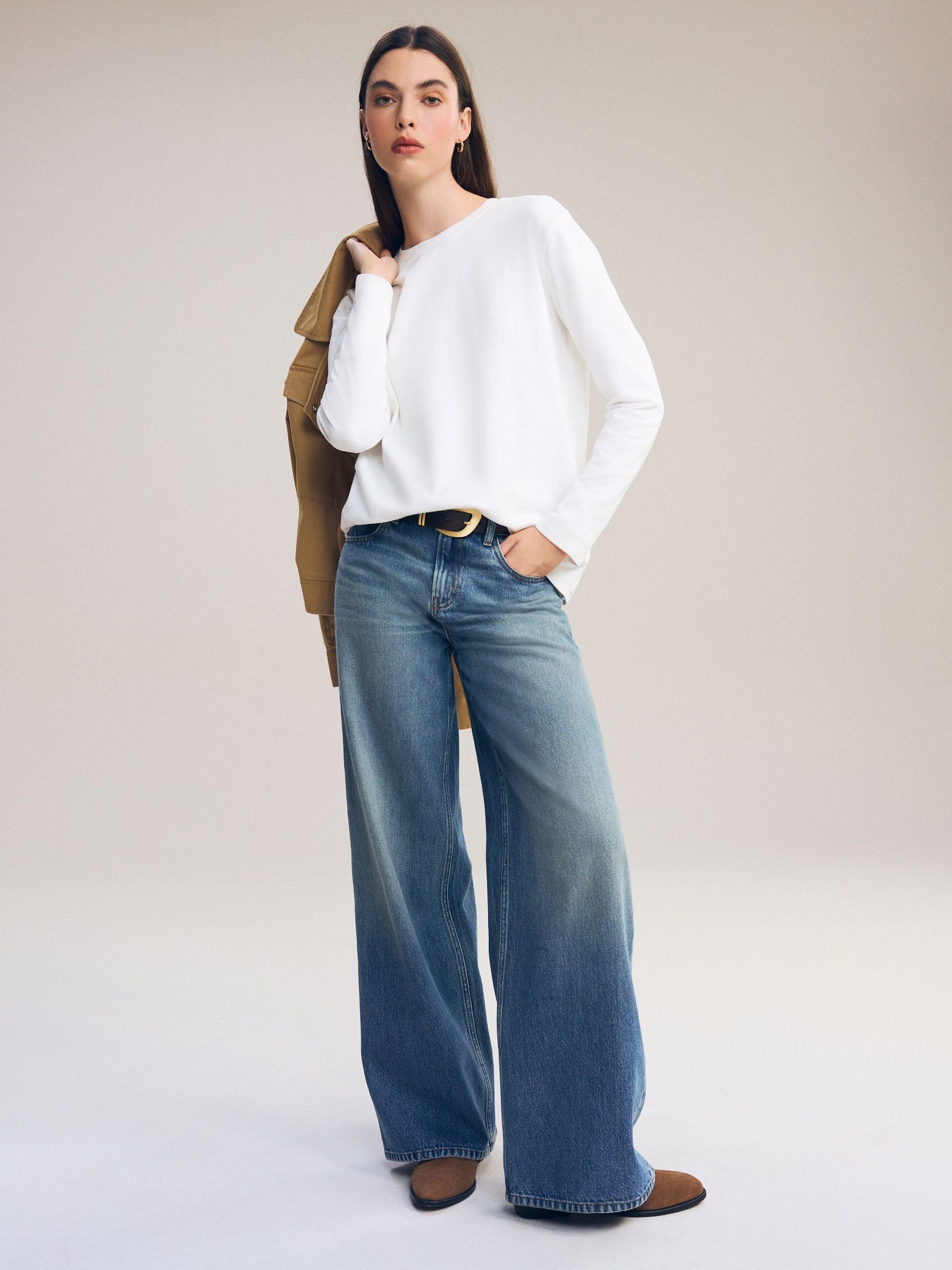 Next maglietta donna girocollo maniche lunghe 44