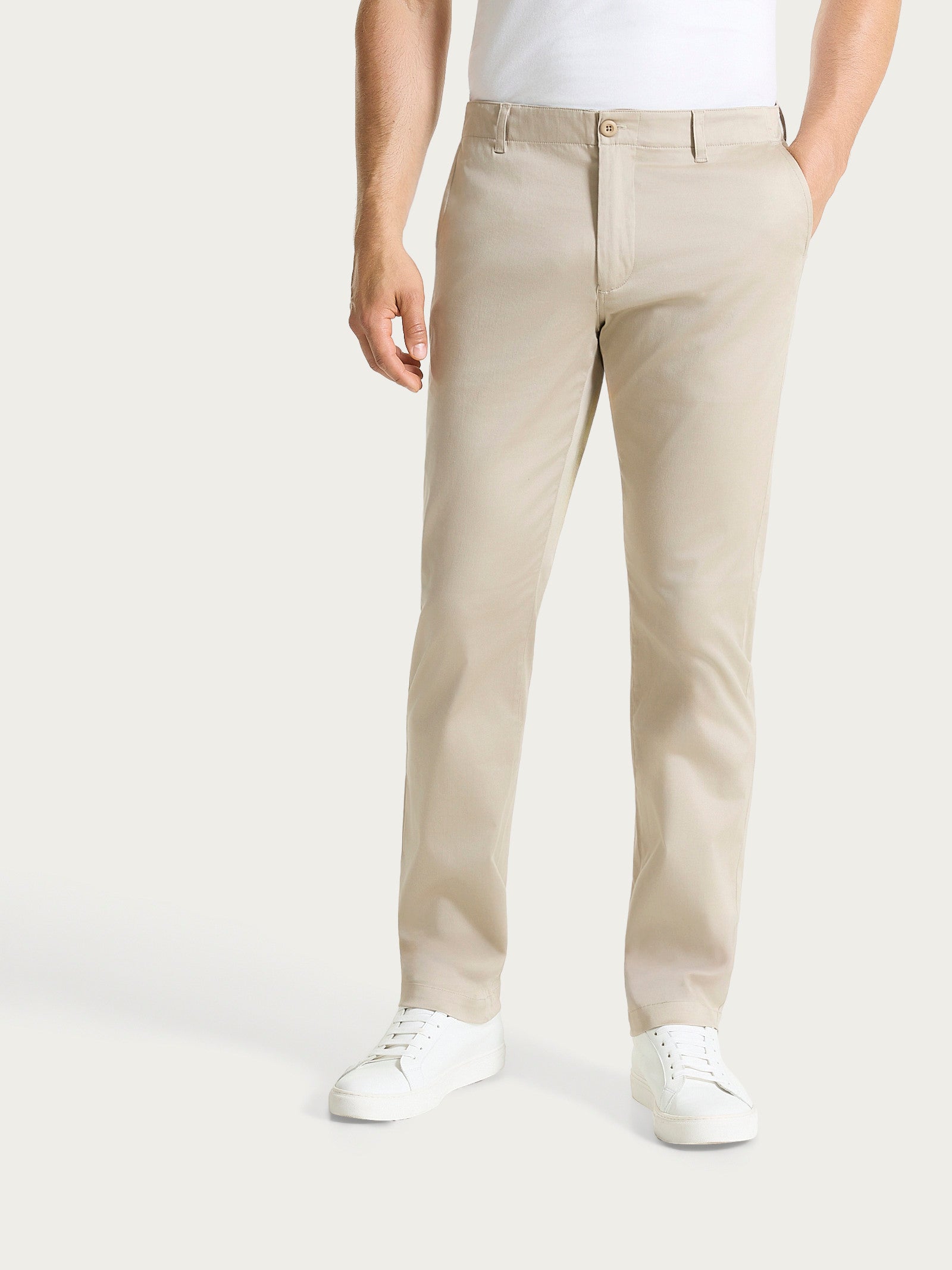 Ragno Satin Power Pantalone Chino Crockery Cotone