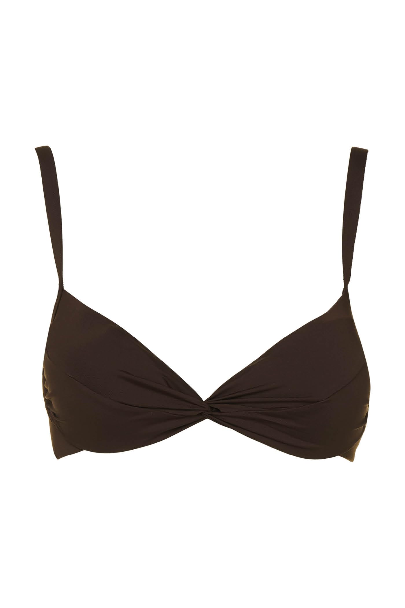 Goldenpoint Cocoa Reggiseno Bikini con Ferretto Tinta Unita