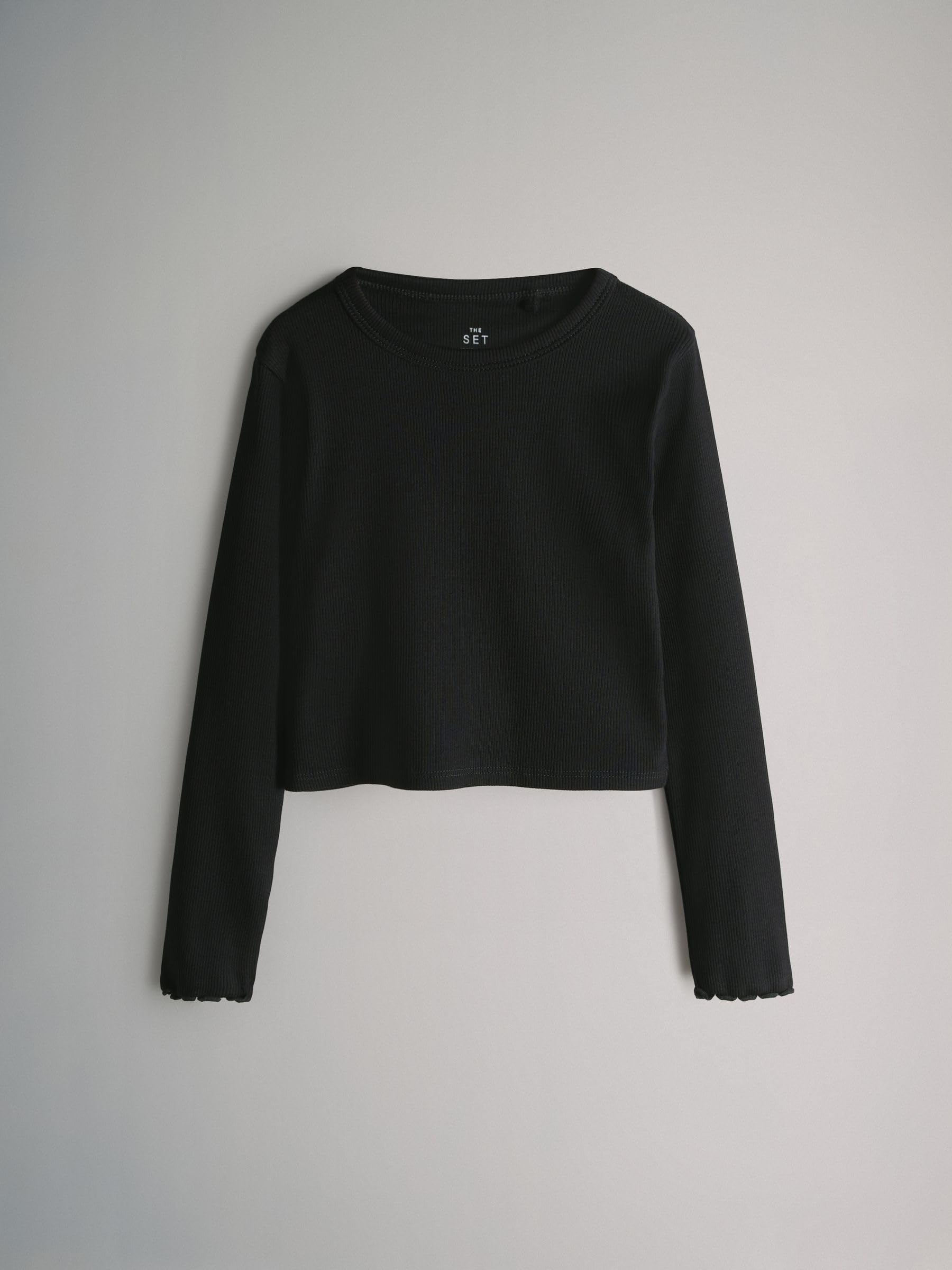 The Set maglia coste bambina 7 pezzi manica lunga