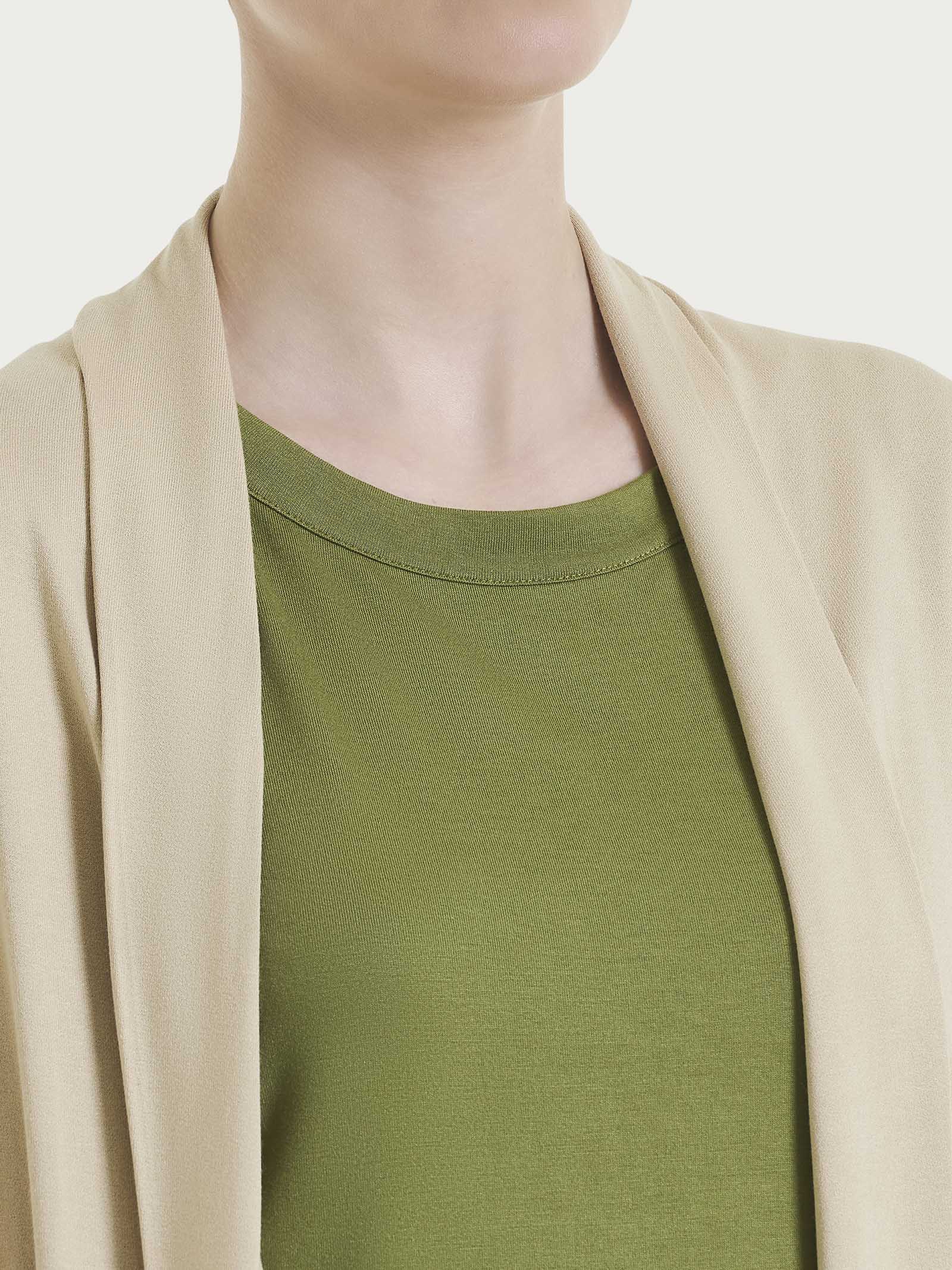 Ragno Relaxed Wardrobe Cardigan Corto Irish Cream viscosa