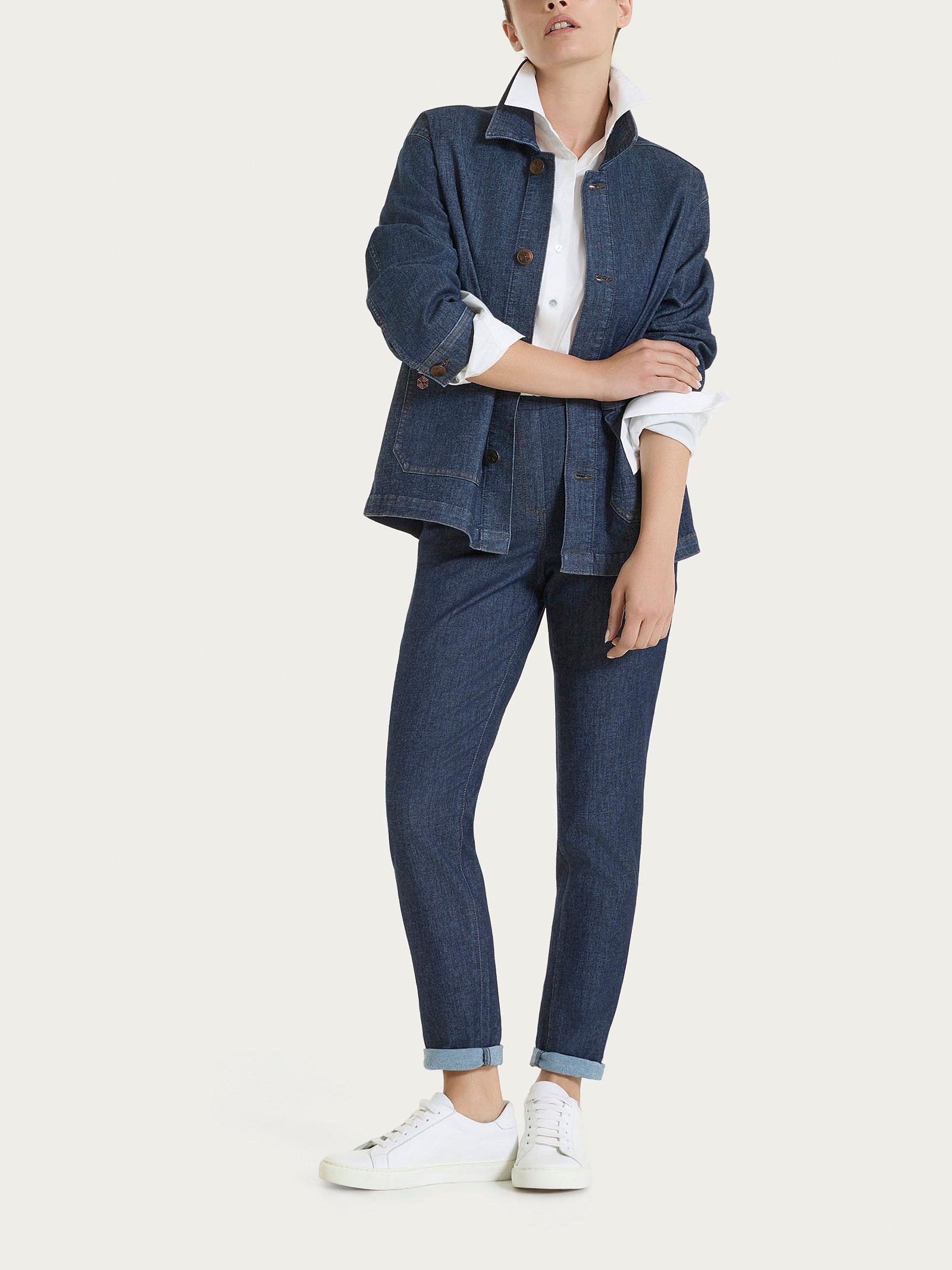 Ragno Super Denim jeans 5 tasche indigo skinny