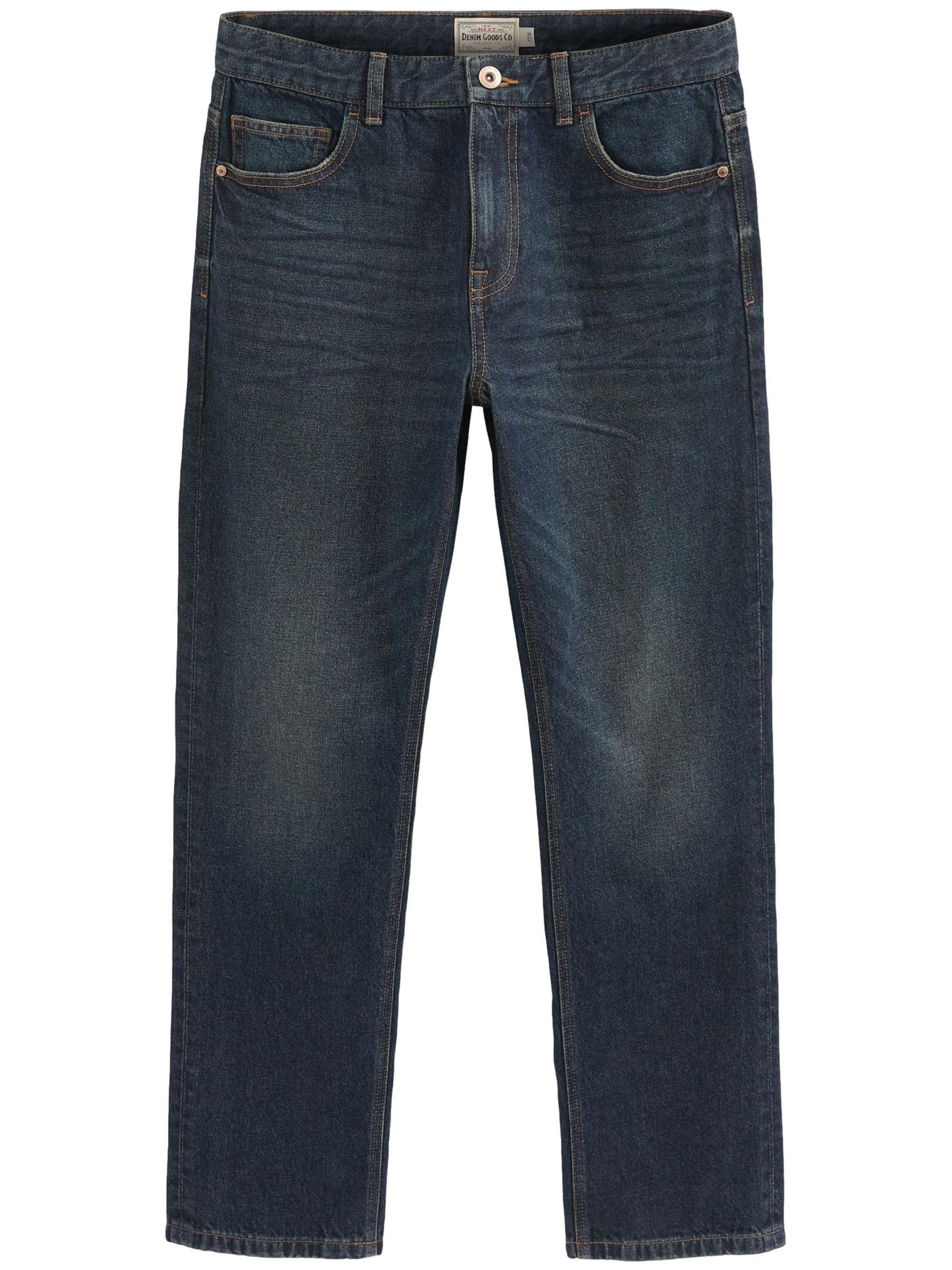 Next Jeans Bootcut Uomo 100% Cotone Denim Classico