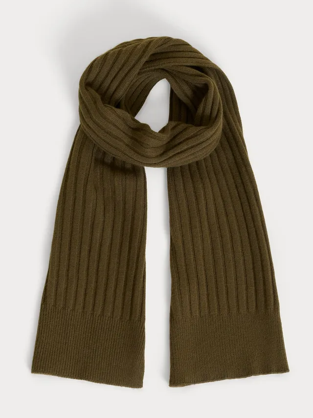 Ragno Comfort Natural Soft sciarpa Dark Olive calda