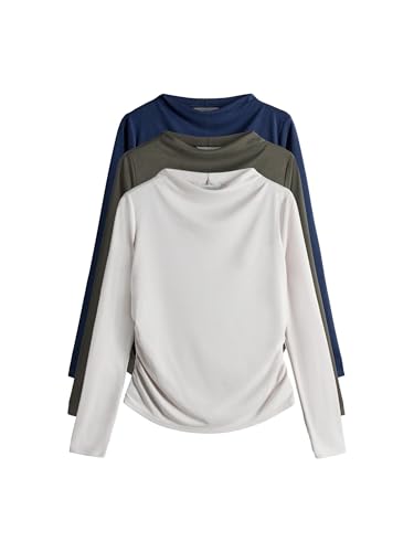 Next The Set Top drappeggiato maniche lunghe 3 pezzi