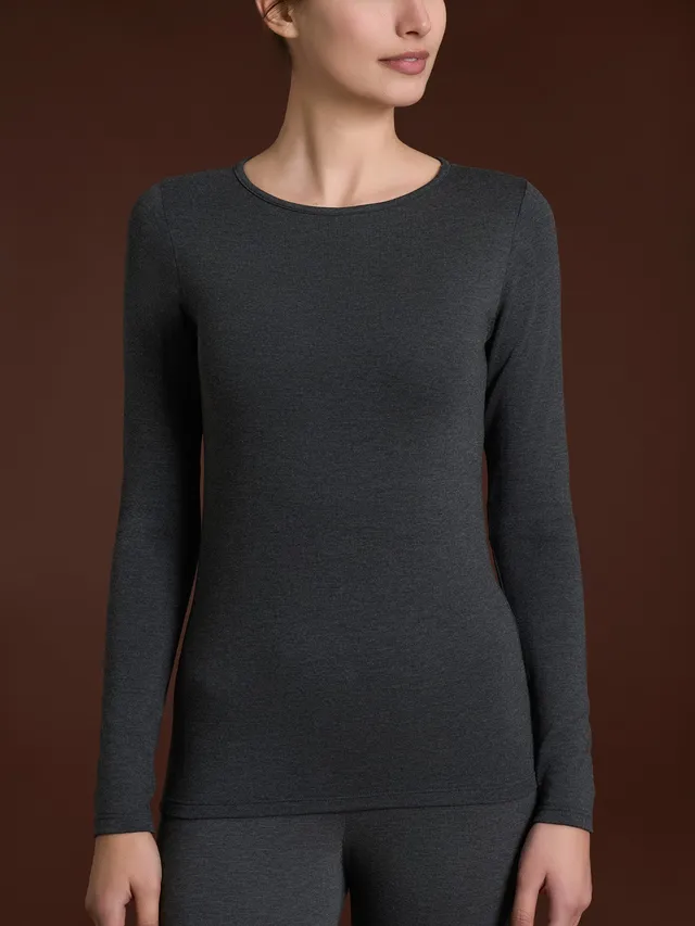 Ragno SL Maglietta Barchetta Eco Viscosa Metallo Mel. skinny