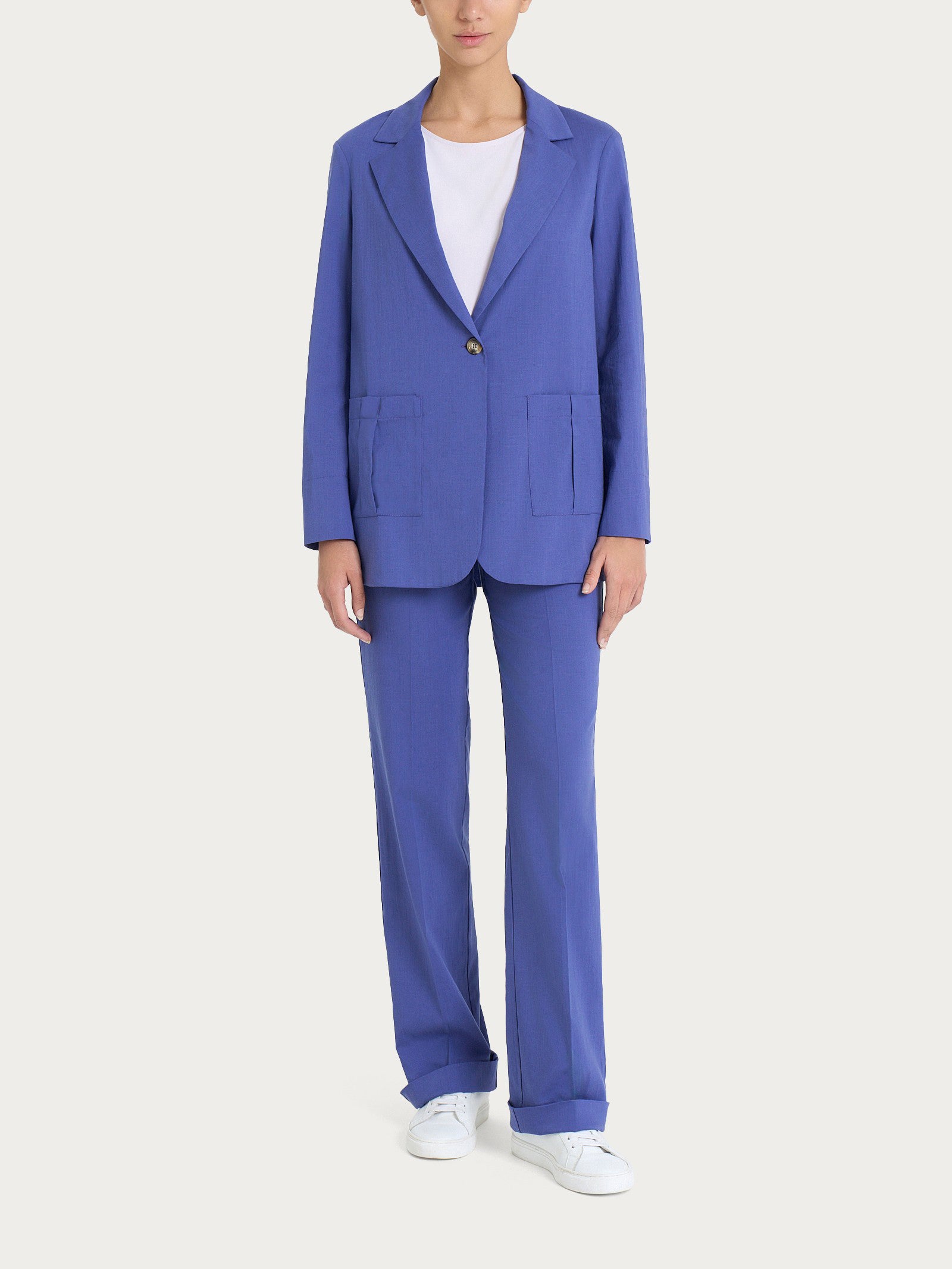 Ragno Blazer Destrutturato Super Natural Skipper Blue