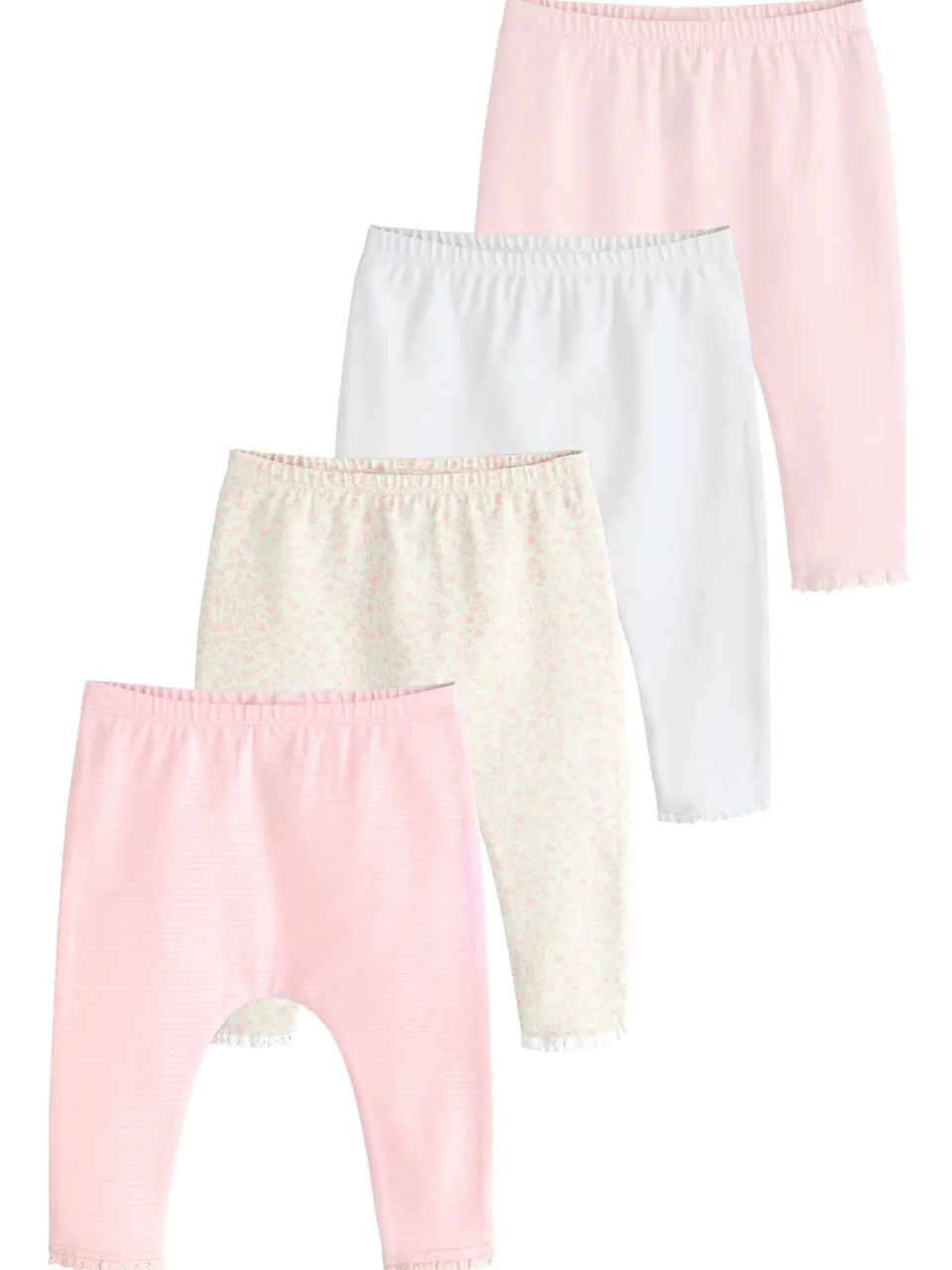 Next 4 leggings neonata cotone 12-18 mesi