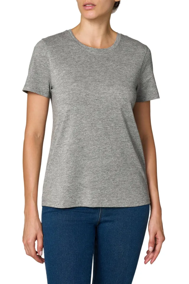 Goldenpoint t-shirt donna in cotone manica corta vestibilità comoda