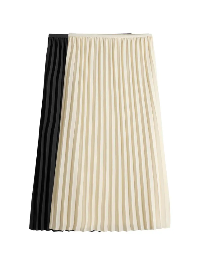 Geo Next The Set gonna chiffon pieghe donna maxi 2 pezzi leggera