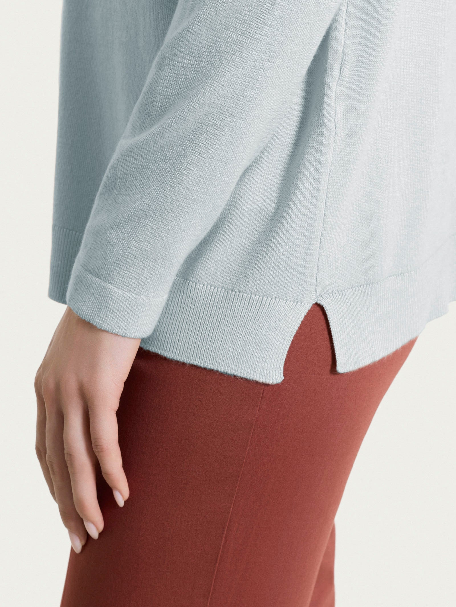 Ragno Summertime Cardigan con Bottoni Gray Dawn