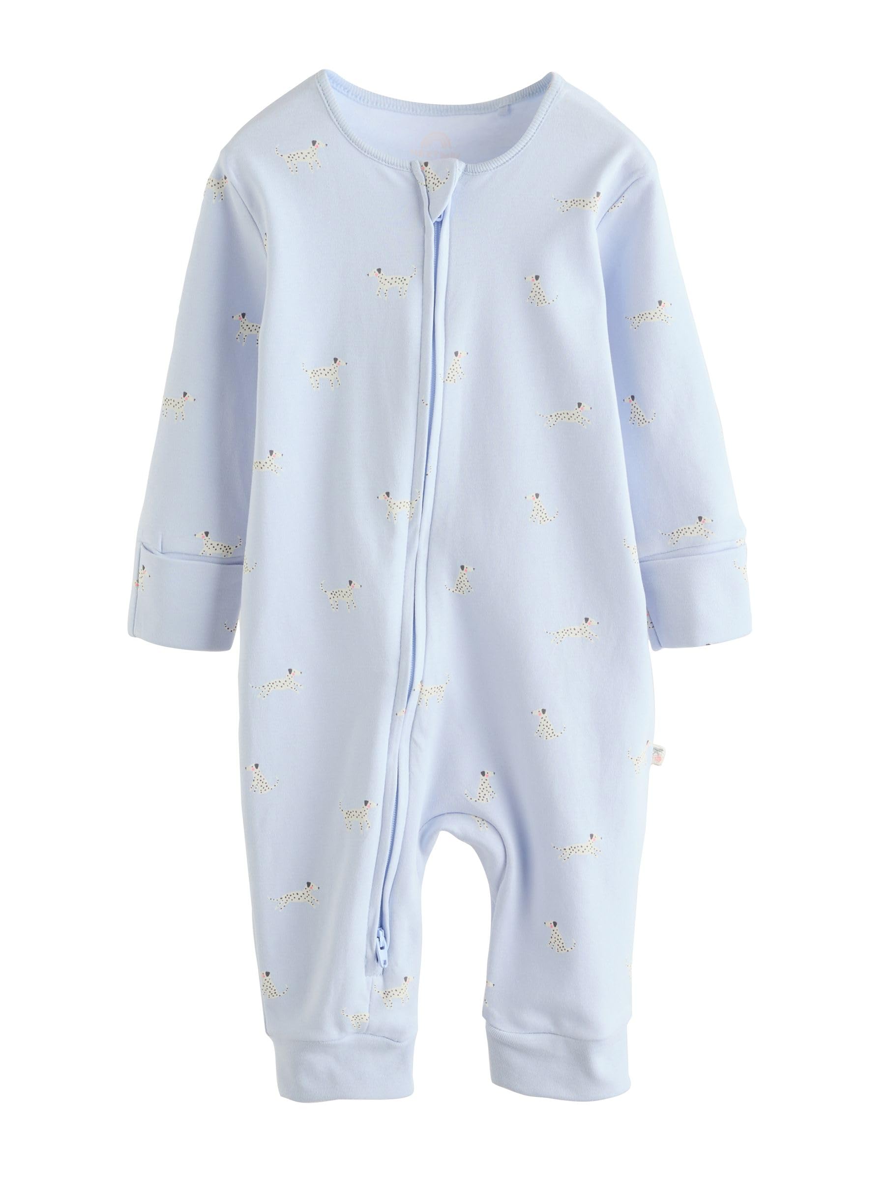 Next tutina neonata zip 68-74 3 pezzi bidirezionale