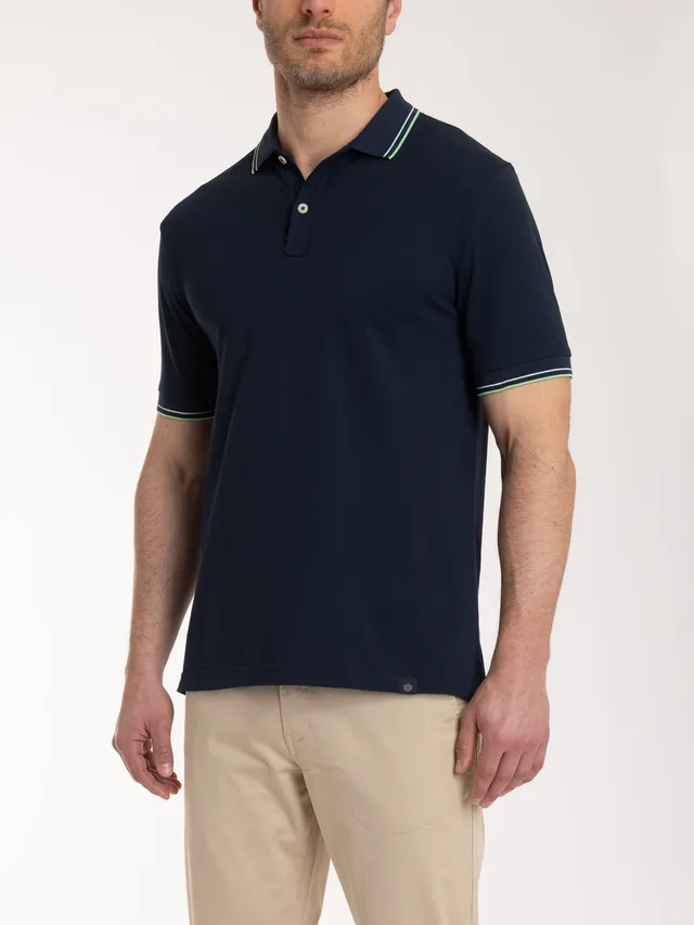 Ragno Eco Cotton Polo Uomo Fant.Dark Piquet Traspirante