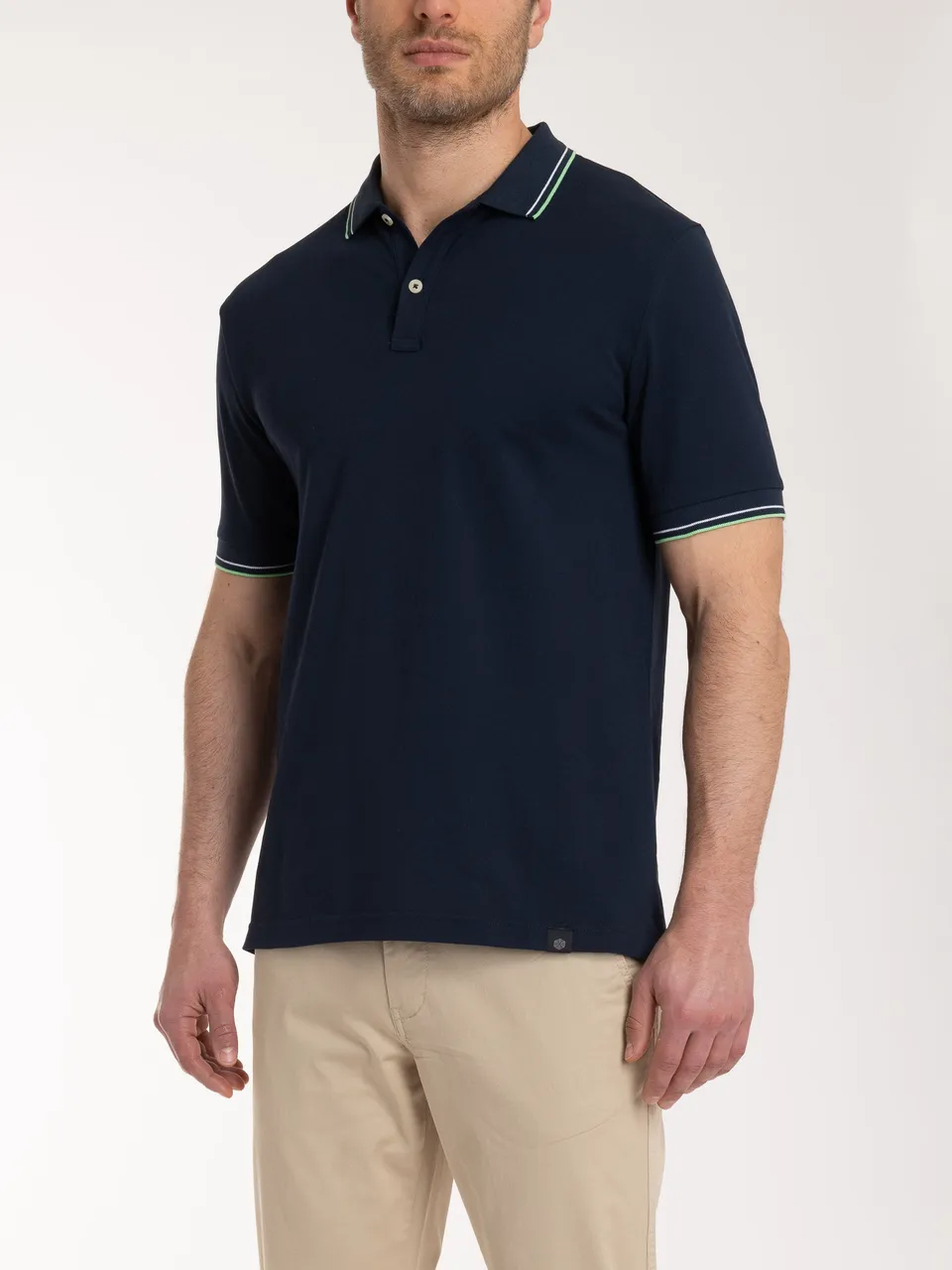 Ragno Eco Cotton Polo Uomo Fant.Dark Piquet Traspirante