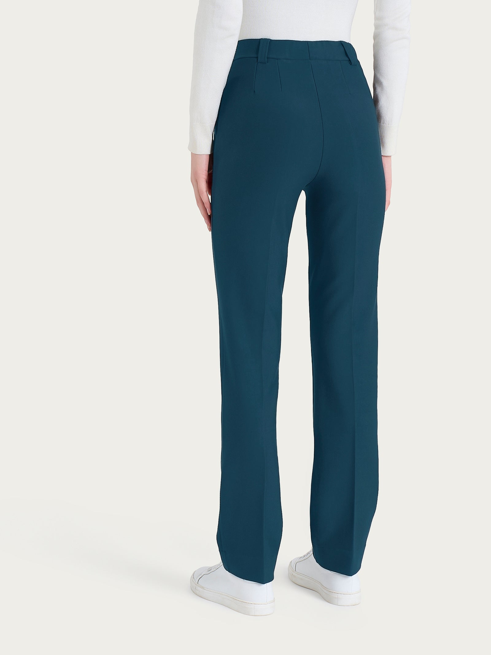 Ragno Compact Straight Leg pantalone donna Reflecting Pond caldo