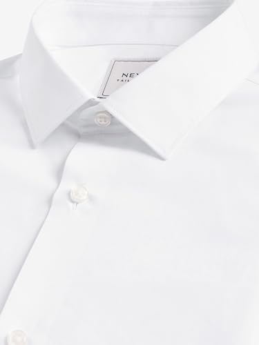 Next Camicia Elegante Uomo Slim Maniche Corte