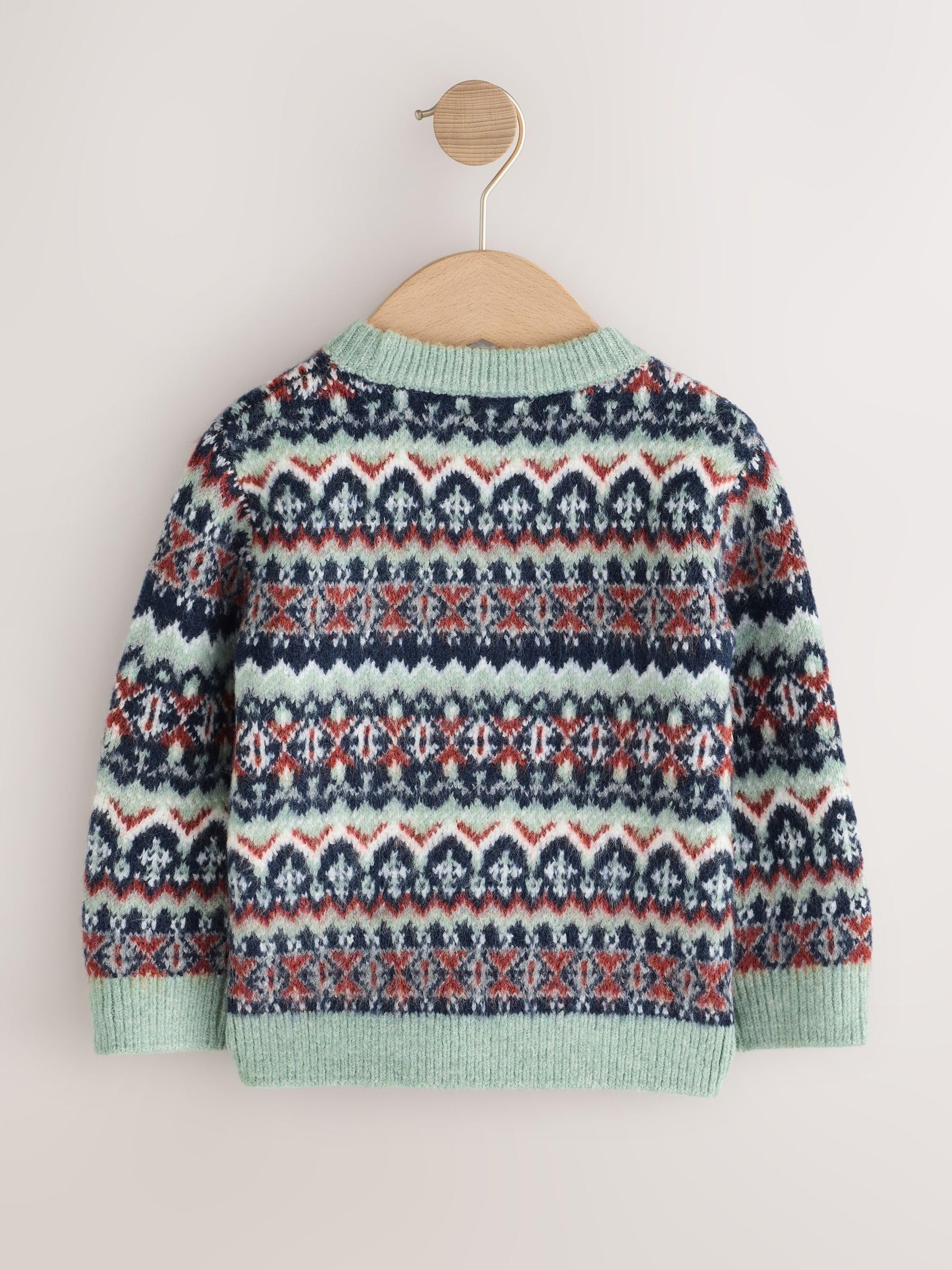 Geo Next Next Fair Isle maglione bambino 110-116 jacquard