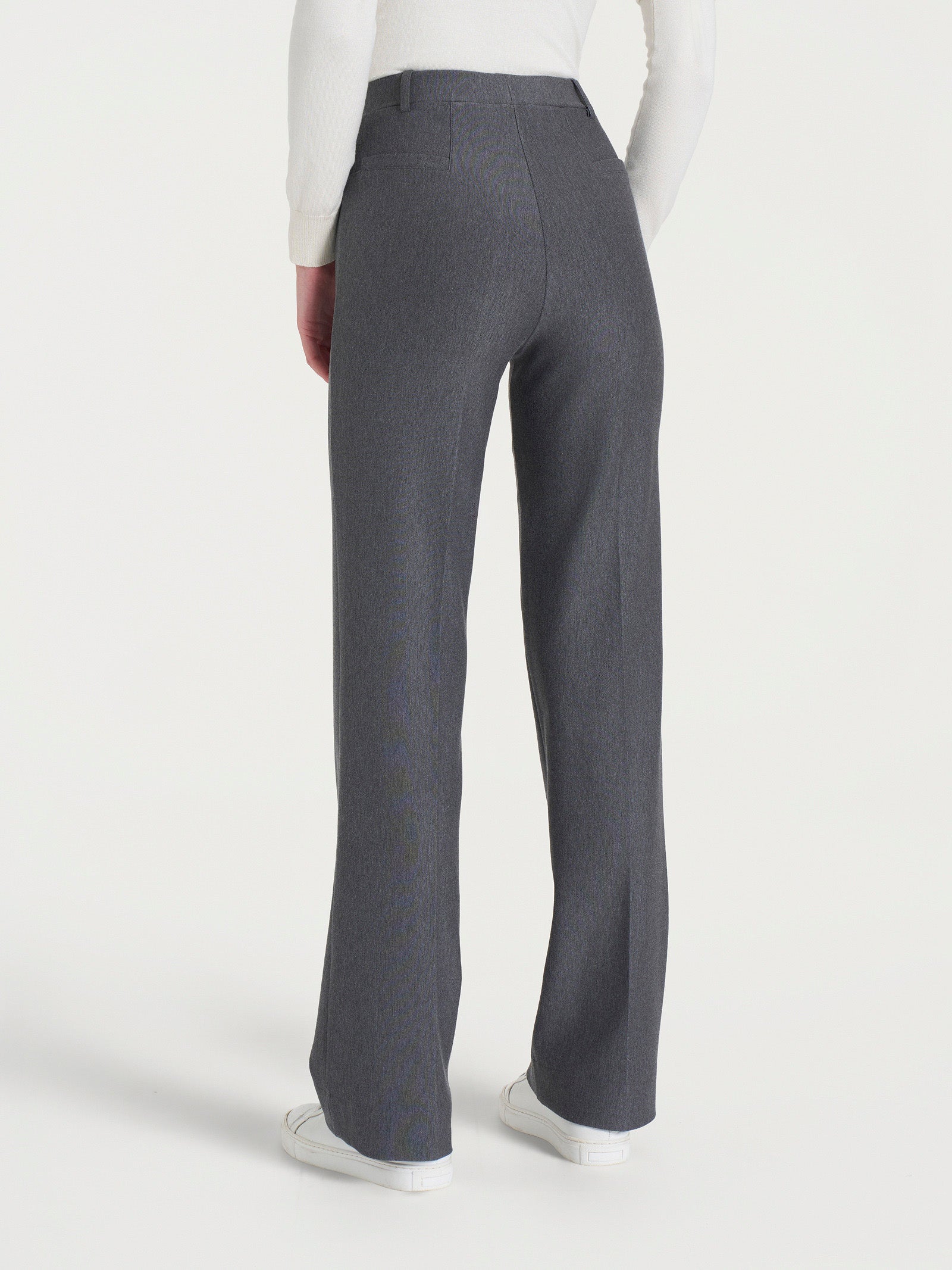 Ragno Compact Pantalone ampio Ardesia Mel. elasticizzato