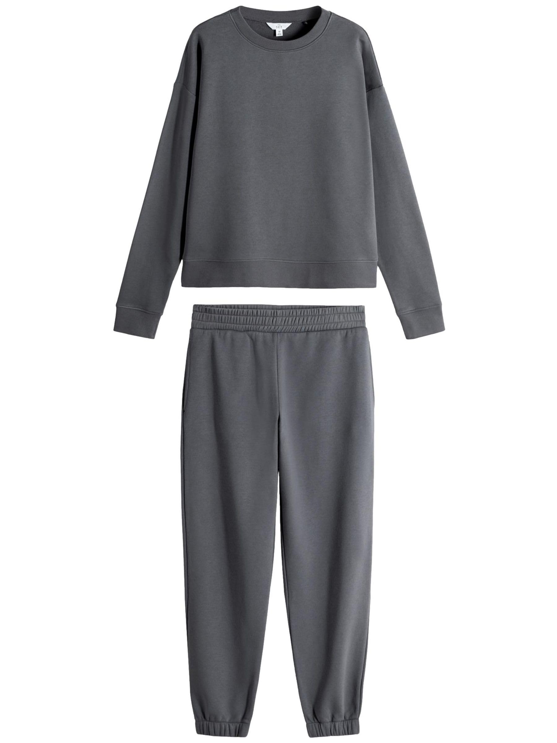 The Set completo tuta donna felpa e jogging 2 pezzi comoda