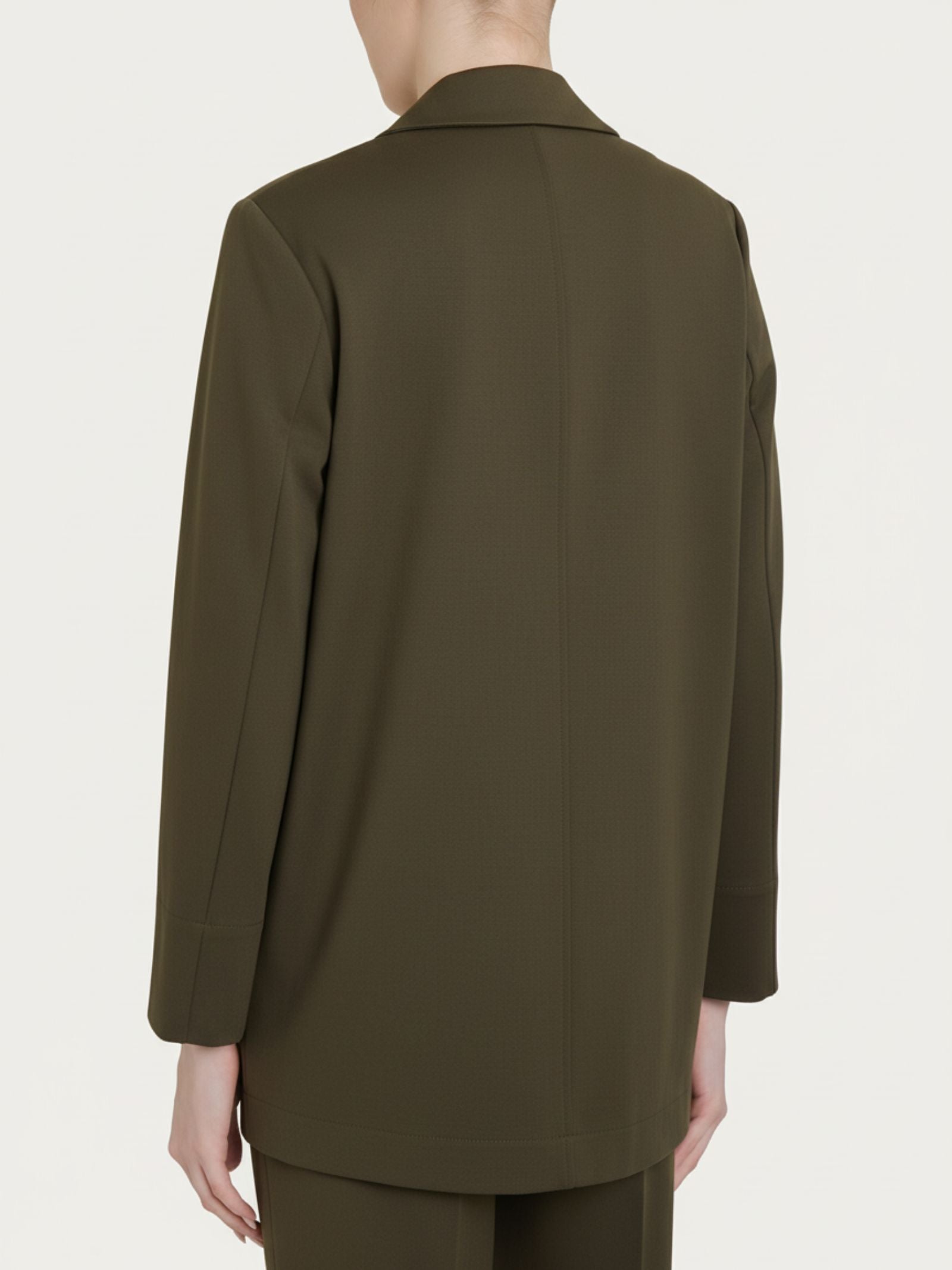 Ragno Compact Light blazer destrutturato verde oliva