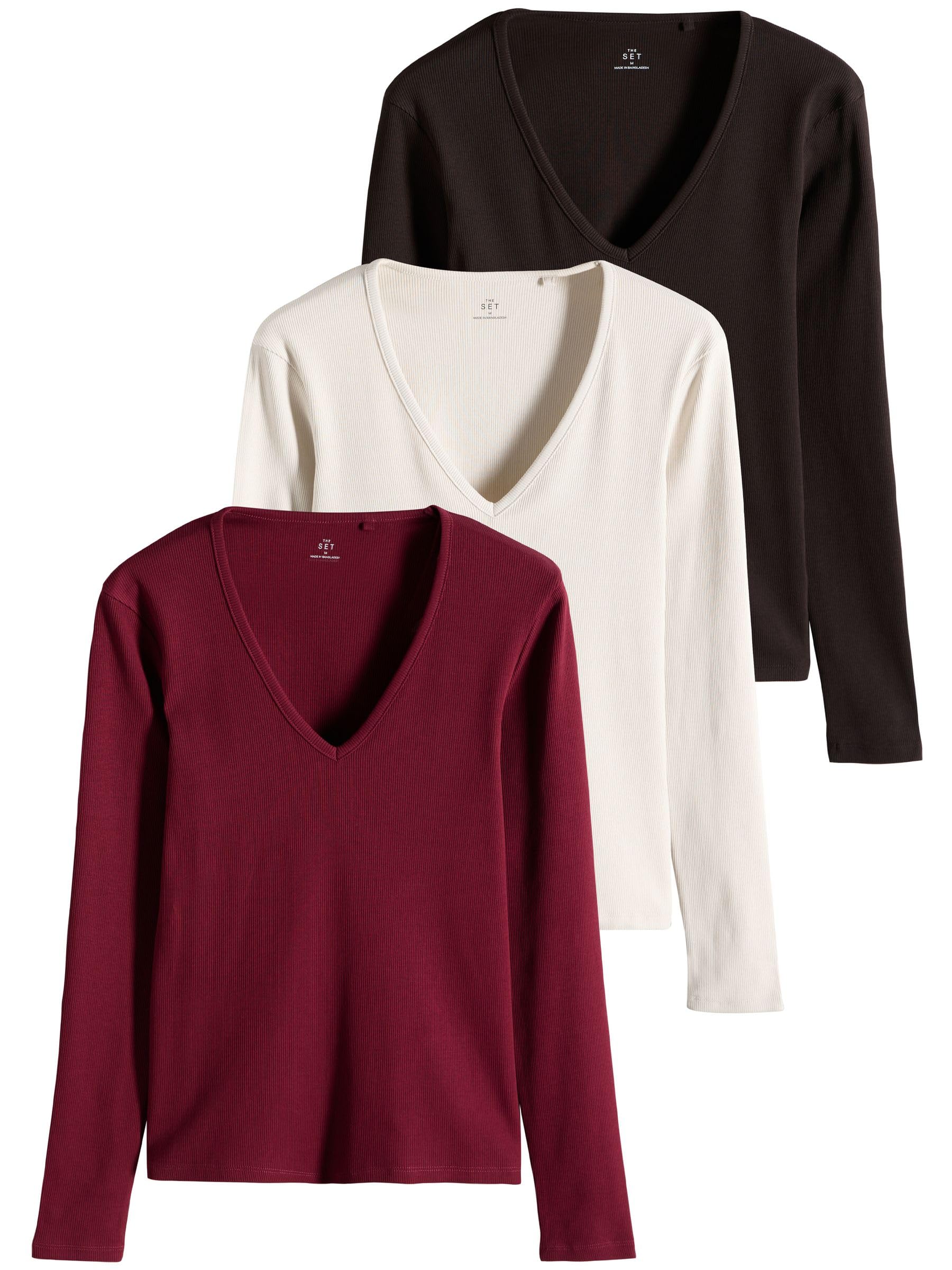 Geo Next The Set magliette donna confezione da 3 scollo a V