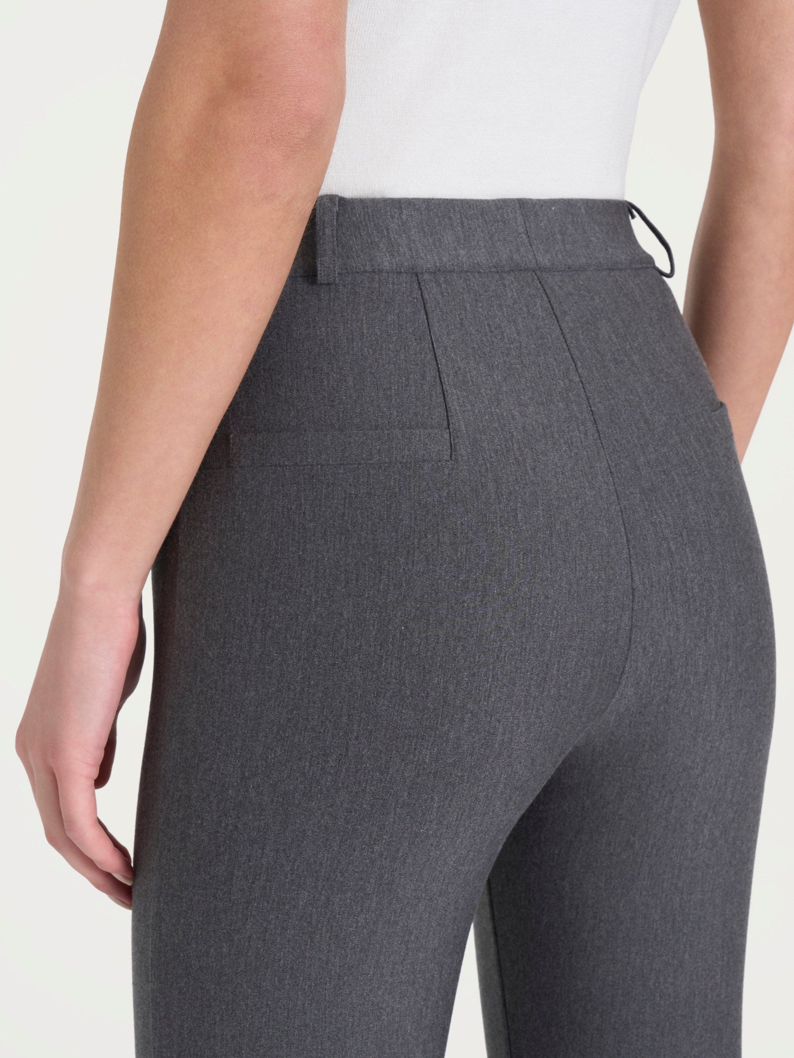Ragno Pantalone Flare Caviglia Compact Ardesia Taglie 0-7