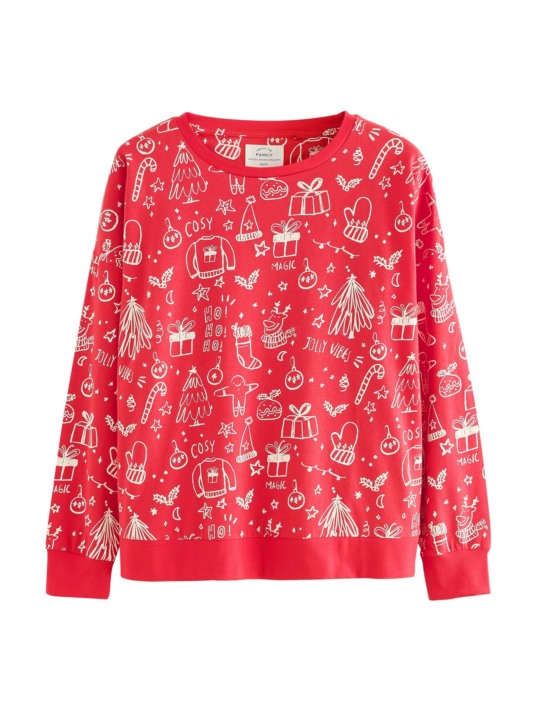 NEXT pigiama natalizio maniche lunghe XXL donna