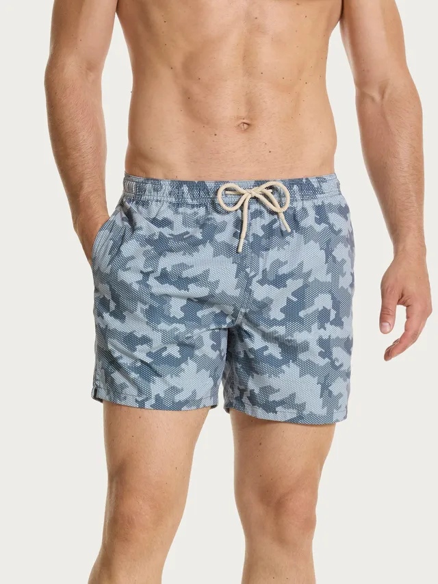 Ragno Beachwear Boxer Mare costume Fant. Harbor Mist asciugatura rapida